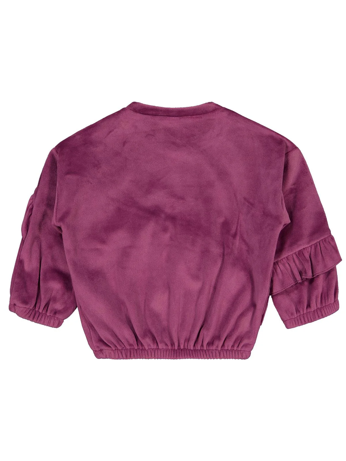 Civil Baby Fırfırlı 6-18 Ay Sweatshirt - Lila - Image 2