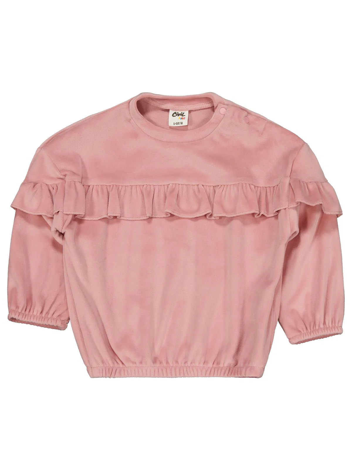 Civil Baby Fırfırlı 6-18 Ay Takım - Pembe - Image 2