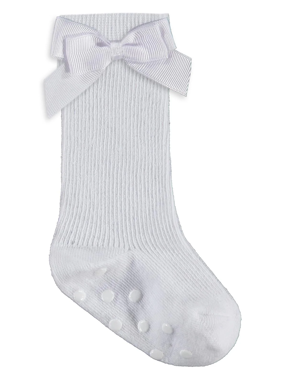 Civil Baby Fiyonk Aksesuarlı Kaydırmaz 2'li 6-18 Ay Bebek Kız Çorap Set - Image 3