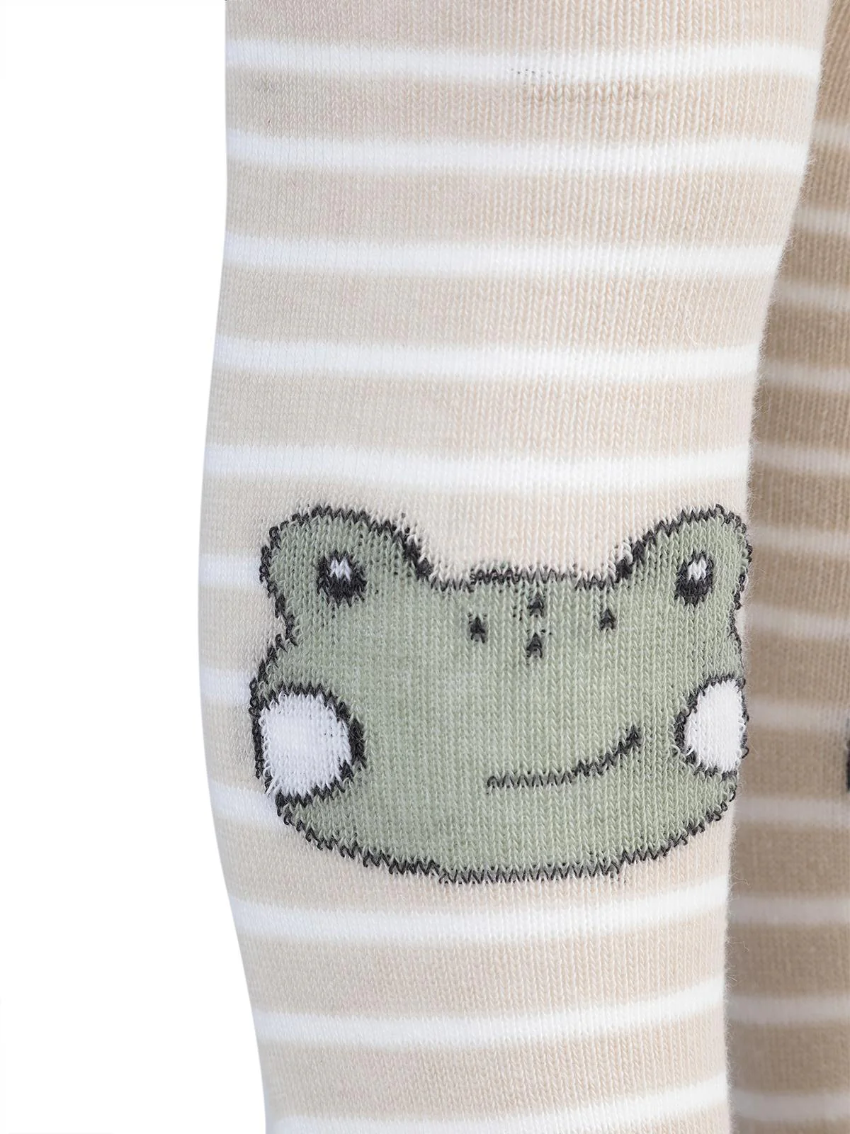 Civil Baby Frog 6-18 Ay Bebek Erkek Külotlu Çorap - Yeşil - Image 2