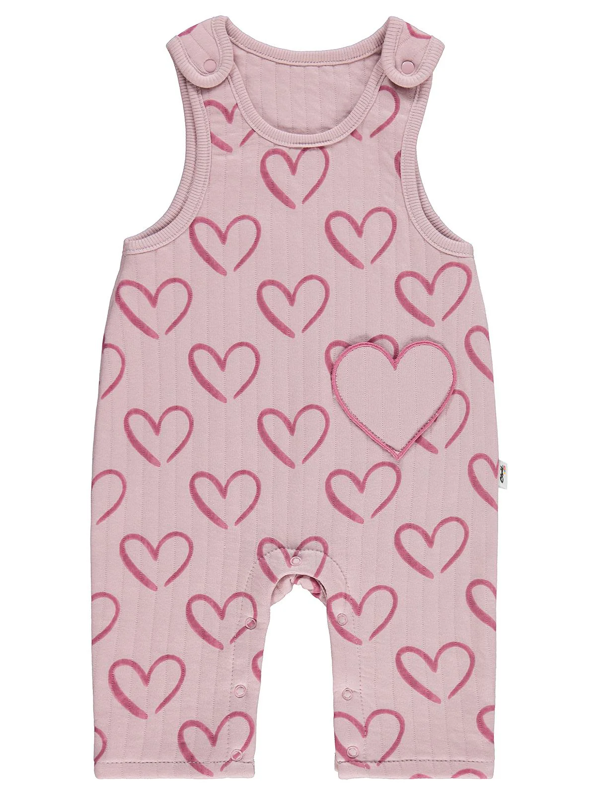 Civil Baby Kalp Empirme 6-18 Ay Slopet - Pembe - Image 8