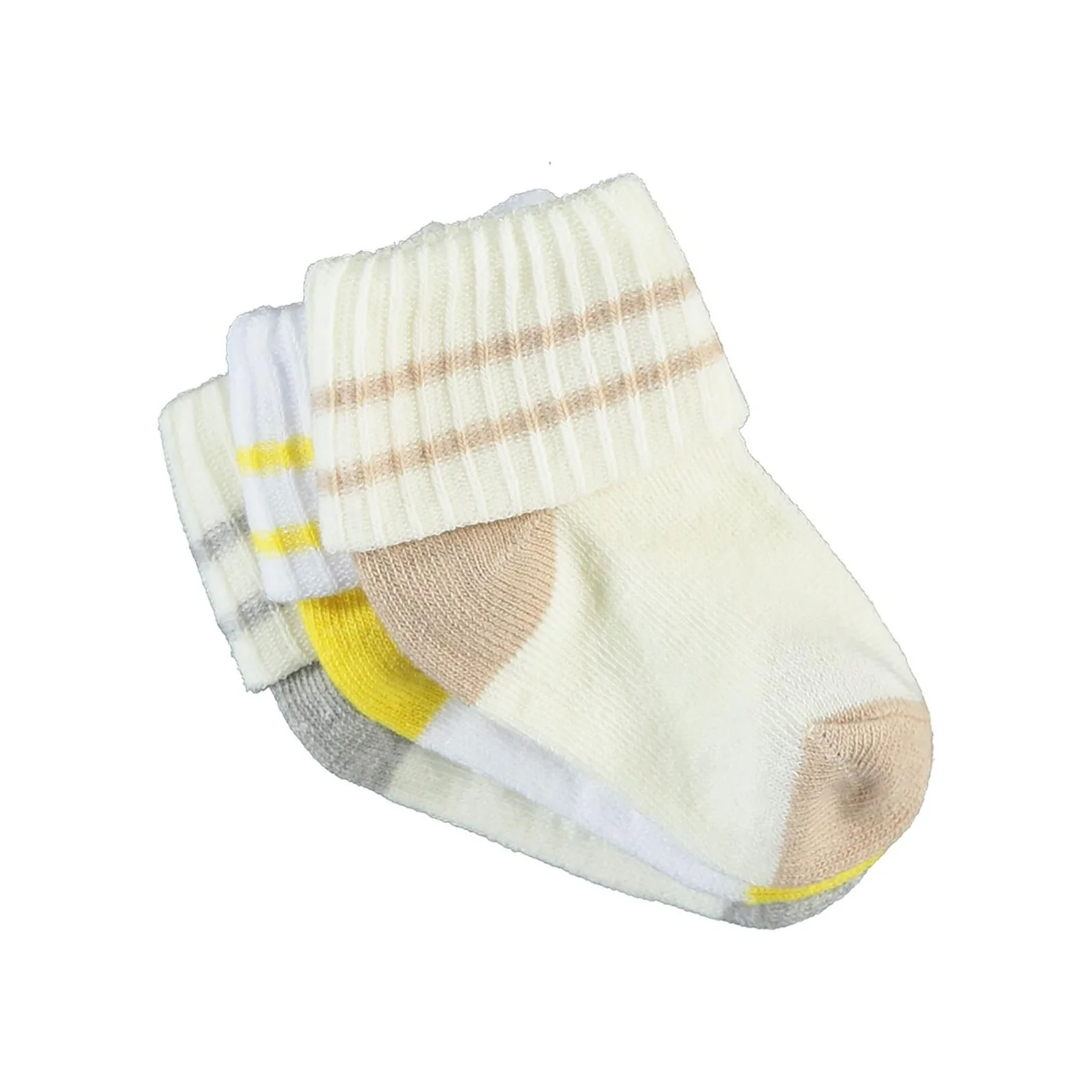 Civil Baby Erkek Bebek 3'lü Çorap Set 0-24 Ay - Image 3
