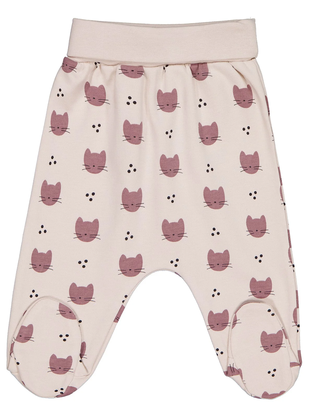Civil Baby Kedi Empirme 1-9 Ay Tek Alt Bebe - Bej - Image 3