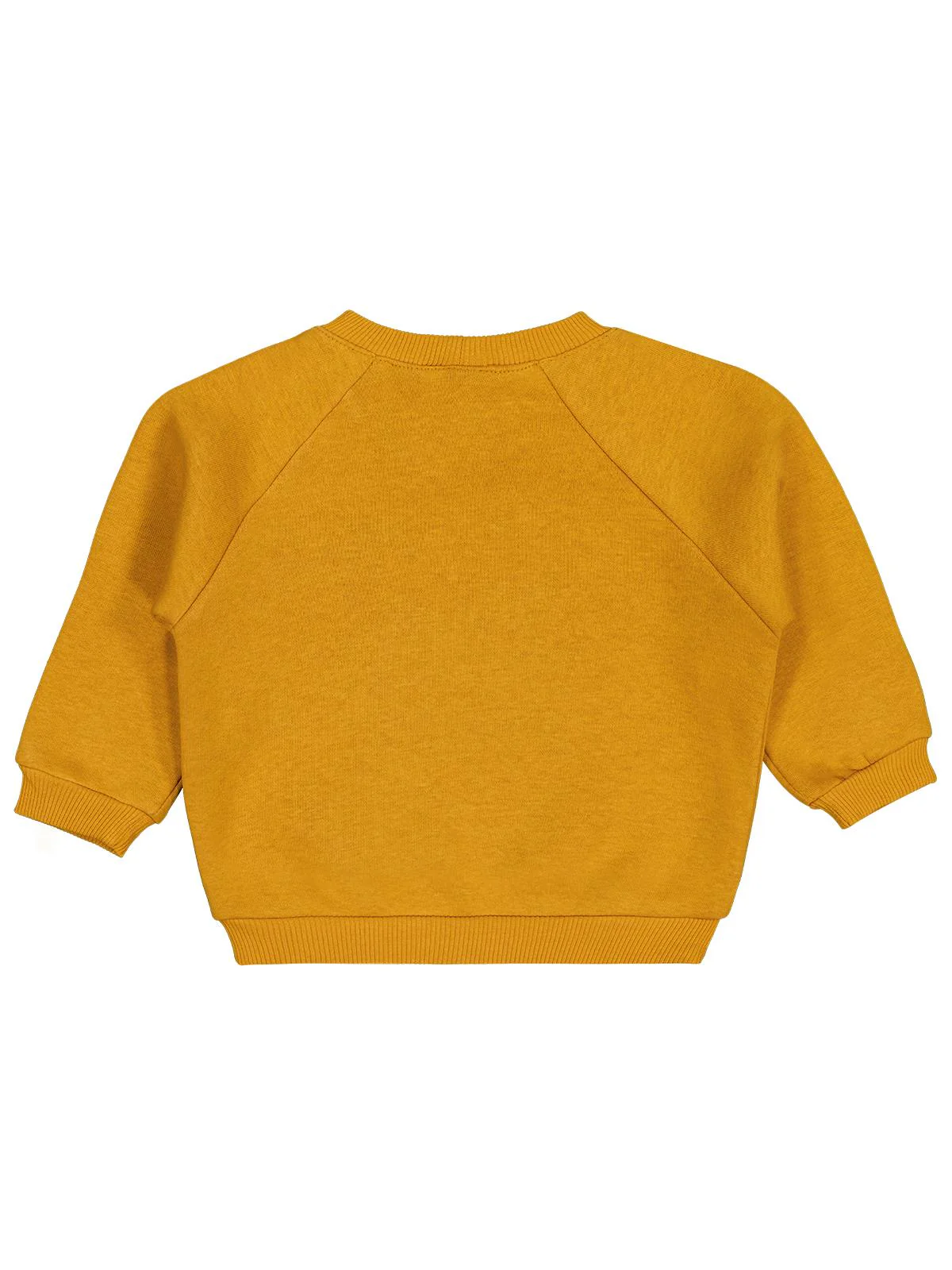Civil Baby Keep Smiling Etiketli Basic 6-18 Ay Sweatshirt - Hardal - Image 4