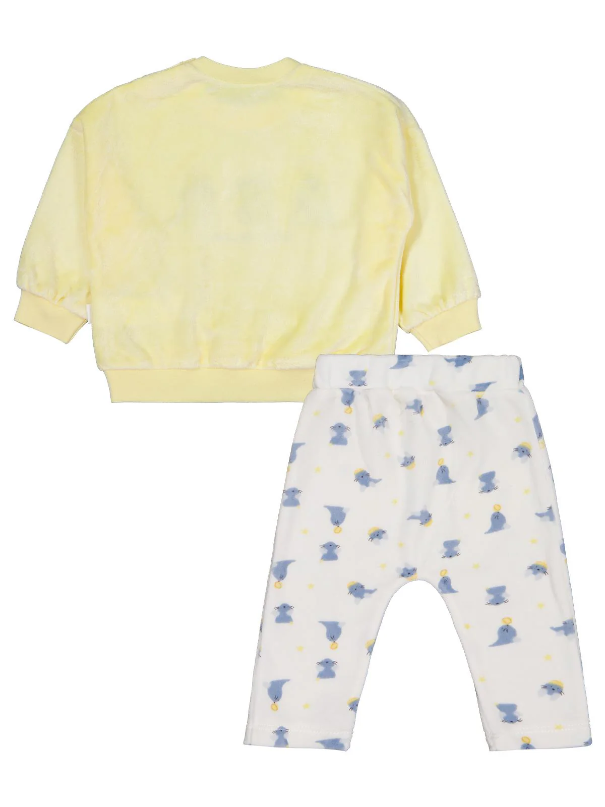 Civil Baby Lıttle Saılors Nakışlı 6-18 Ay Takım - Sarı - Image 3