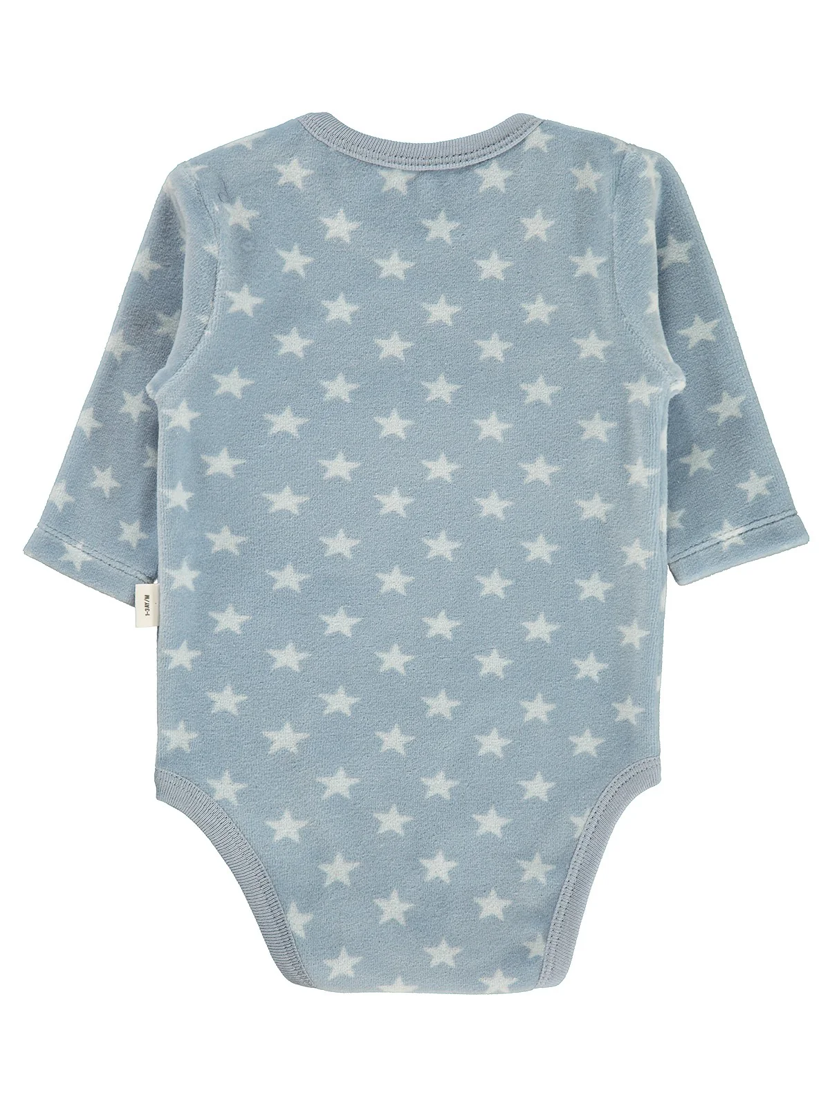 Civil Baby Little Star Nakışlı 1-18 Ay Çıtçıtlı Badi - Mavi - Image 2