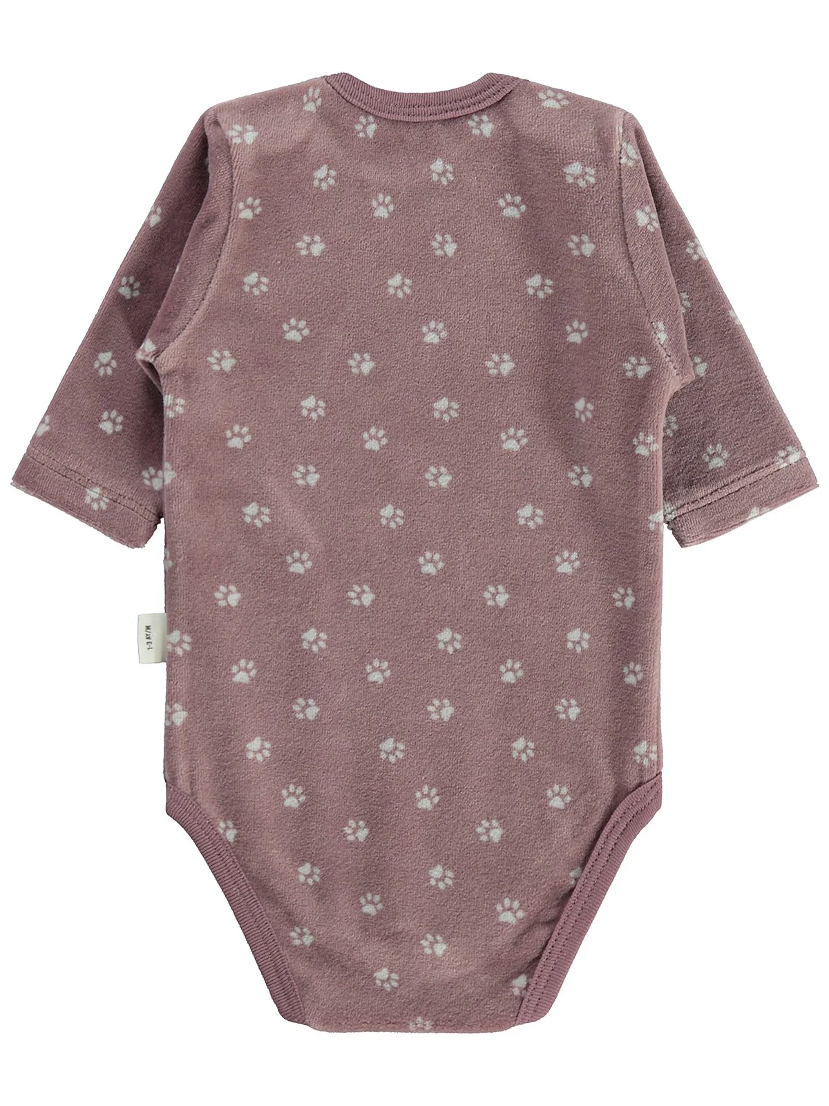 Civil Baby Mini Pati Empirme 1-18 Ay Çıtçıtlı Badi - Kahve - Image 4