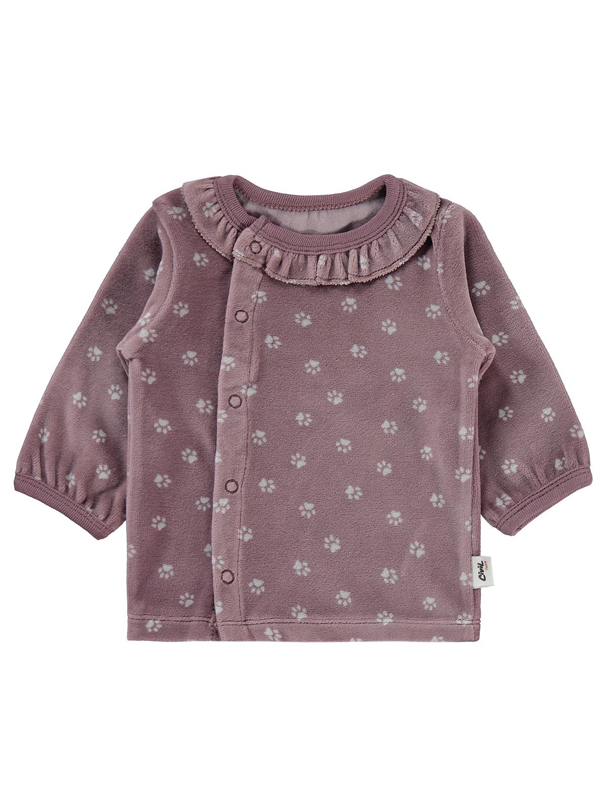 Civil Baby Mini Pati Empirme 1-9 AY Pijama Takımı - Kahve - Image 6