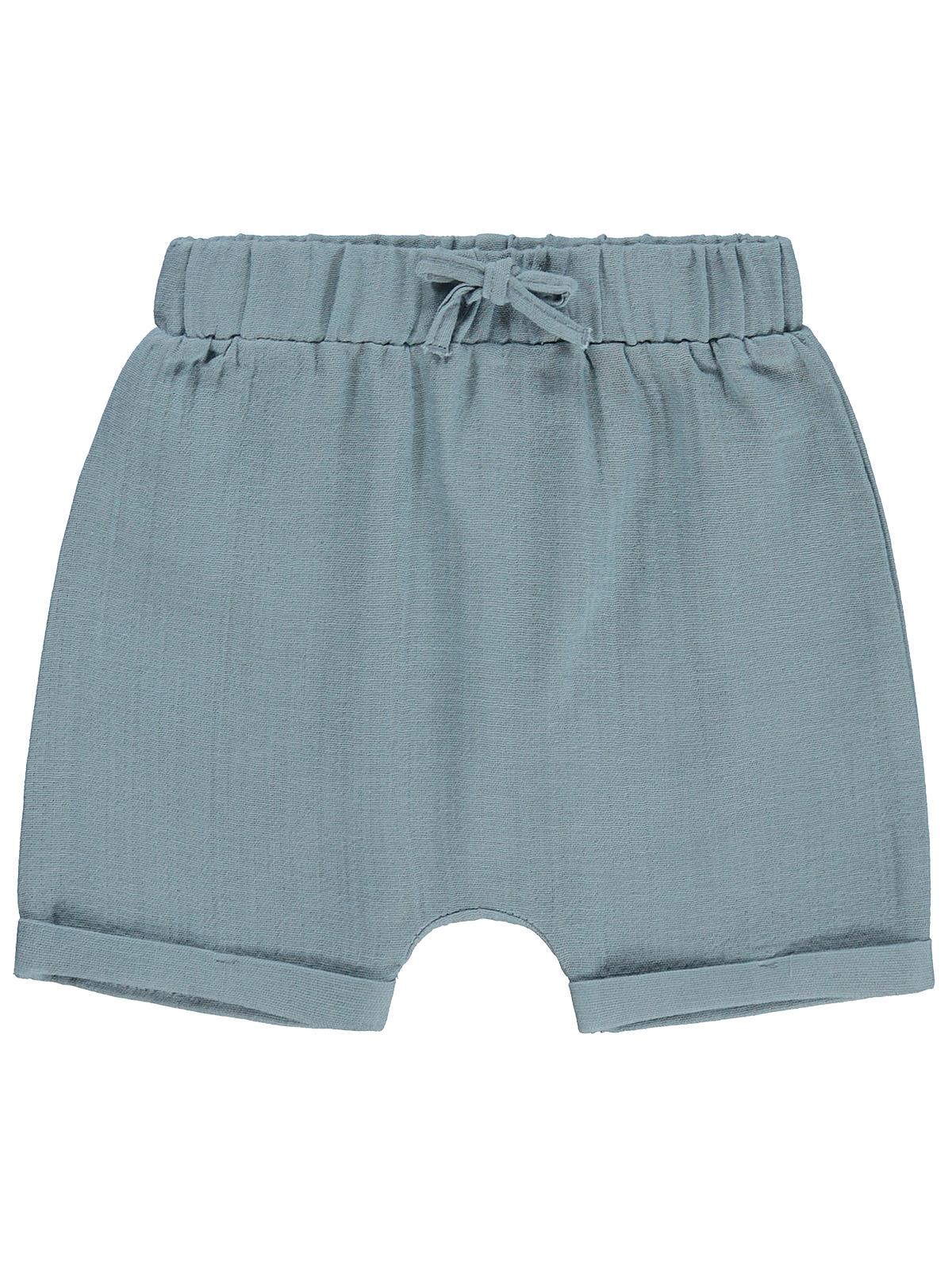 Civil Baby Müslin 6-18 Ay Şort - Mavi