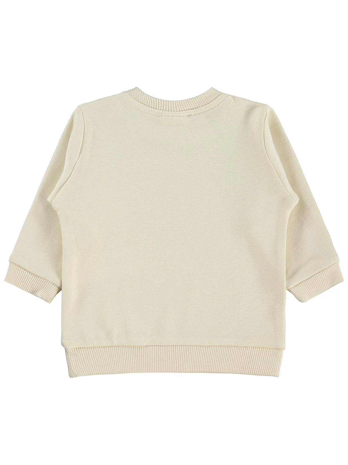 Civil Baby Next Baskılı 6-18 Ay Sweatshirt - Fil Dişi - Image 2