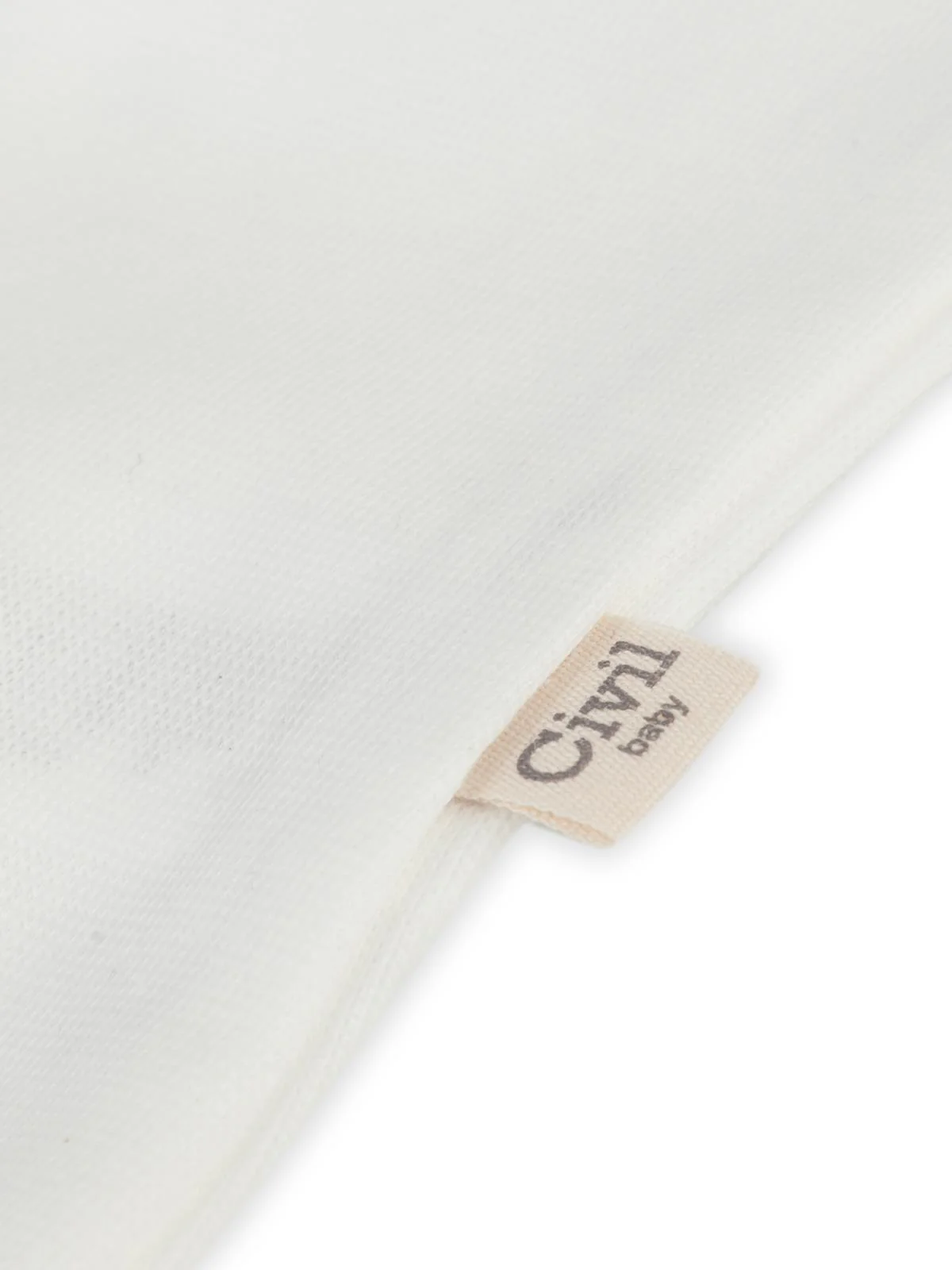 Civil Baby Organik 5 li Sıfır Kol 1-3 yaş Çıtçıtlı Badi - Ekru - Image 11