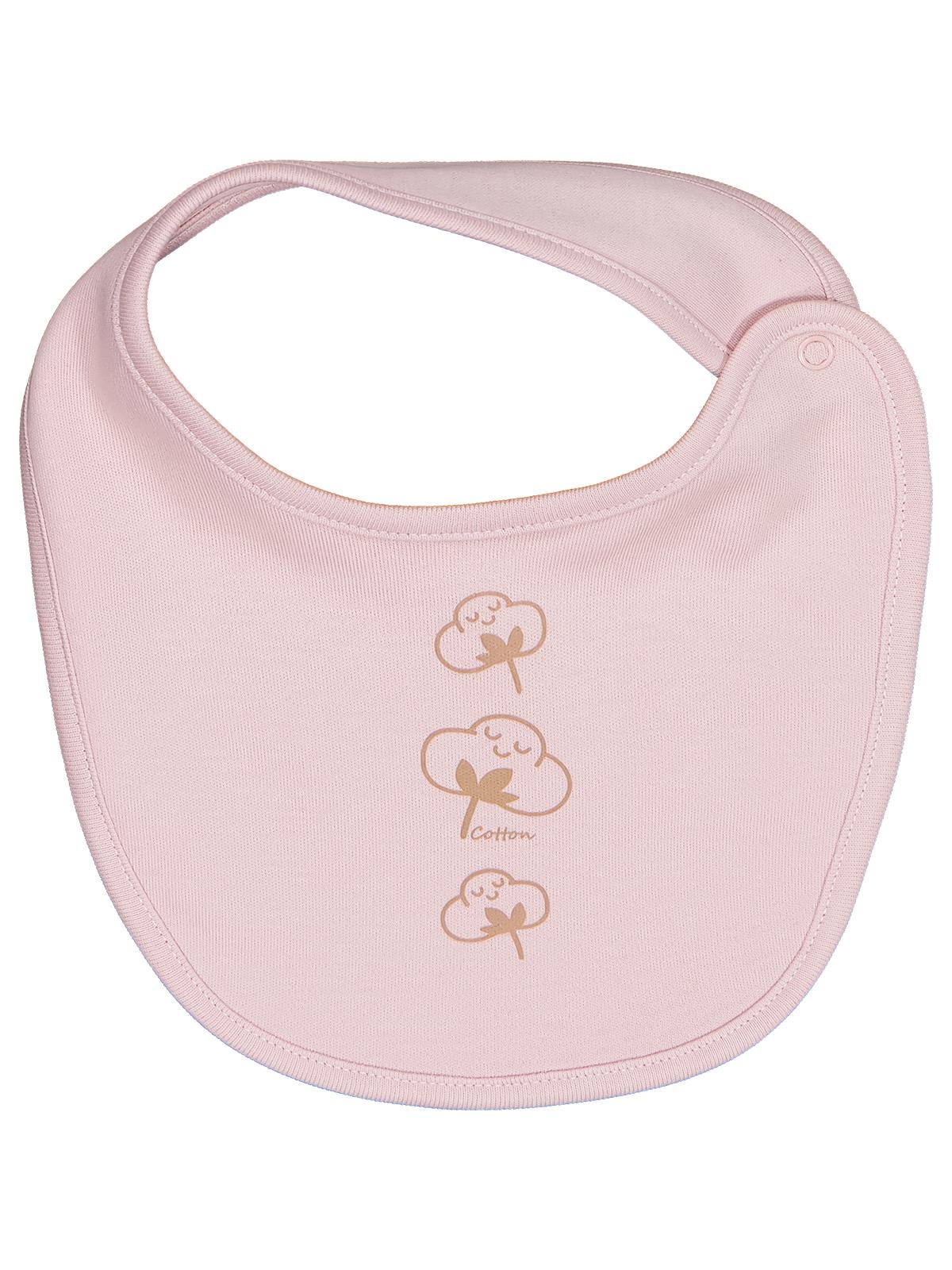 Civil Baby Organik Pamuklu 2 Li Mama Önlüğü - Pembe - Image 3