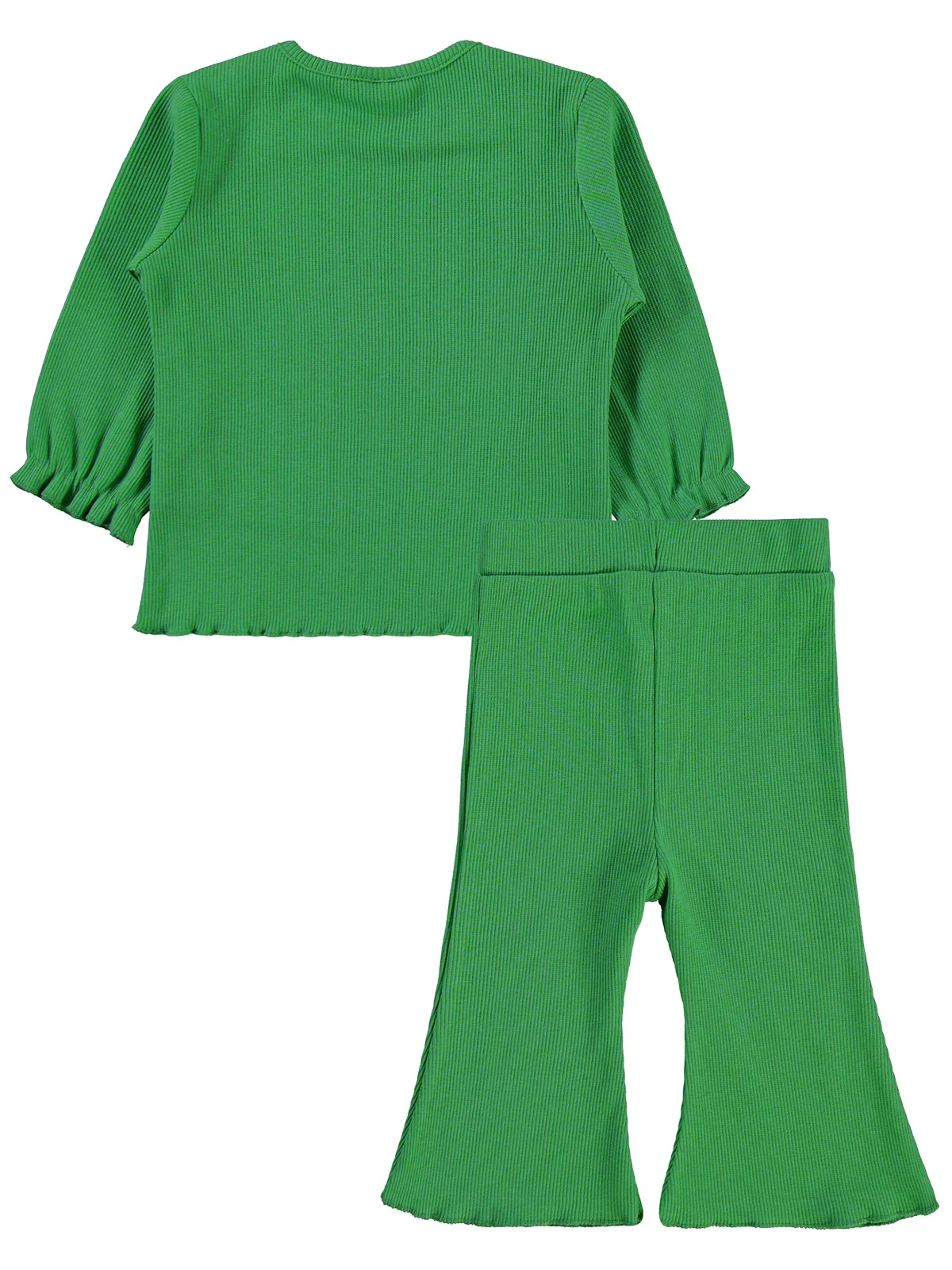 Civil Baby Papatya Nakışlı 6-18 Ay Takım - Yeşil - Image 2
