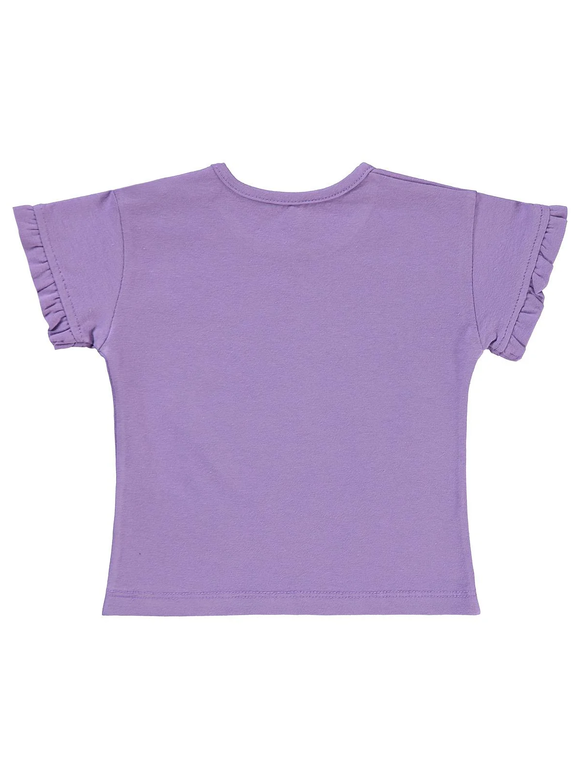 Civil Baby Papatyalı 6-18 Ay Tişört - Lila - Image 2