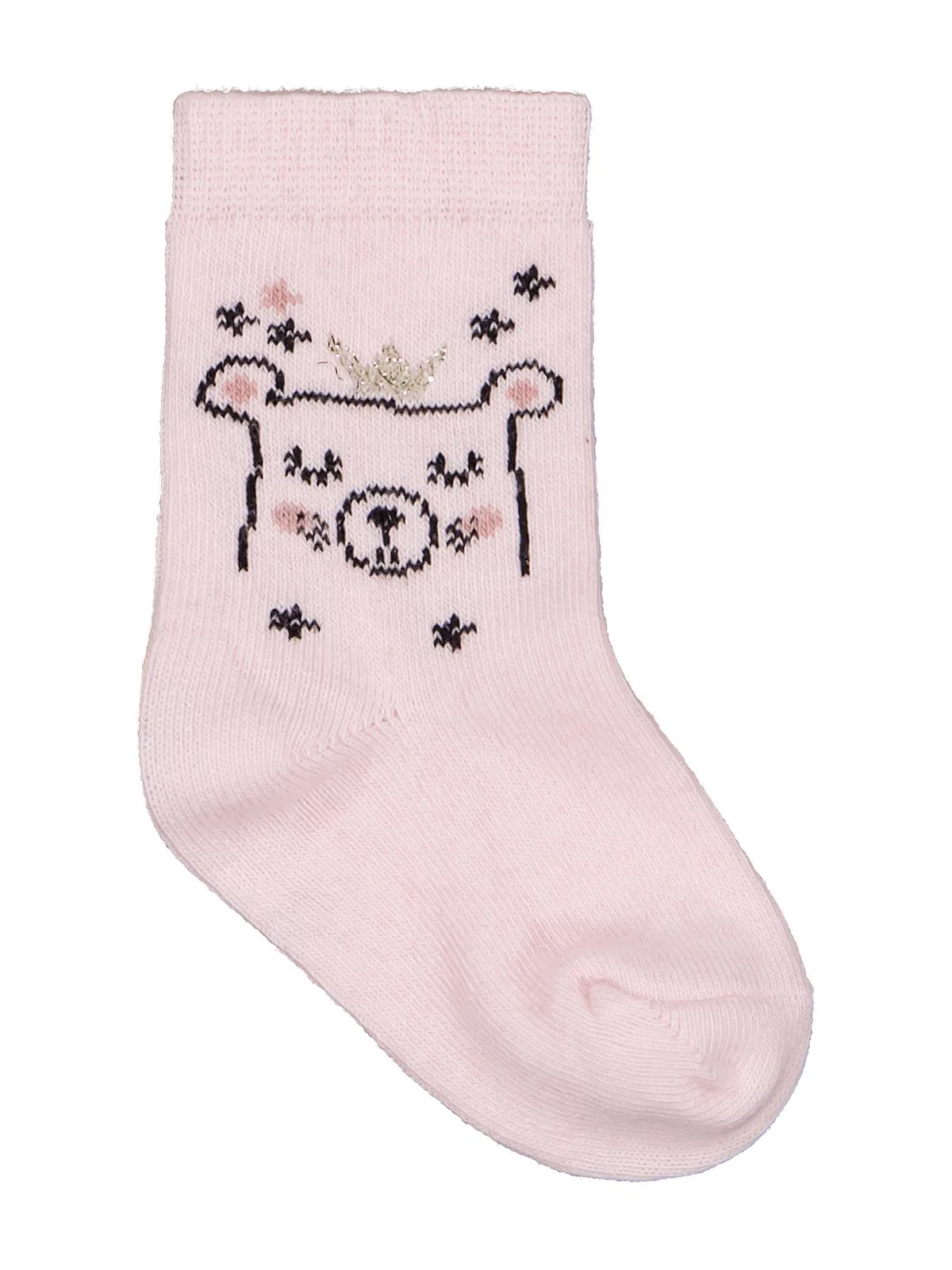 Civil Baby Princess 3'lü 6-18 Ay Bebek Kız Çorap Set - Image 2