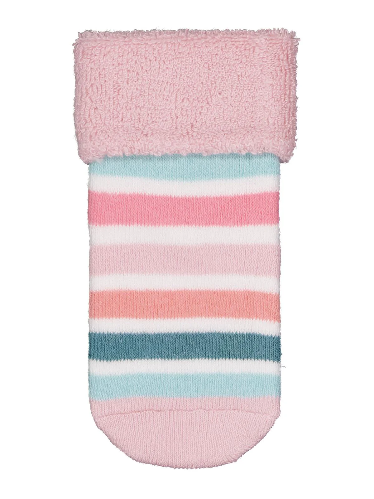 Civil Baby Rainbow Kıvrık Havlu 6-18 Ay 2'li Bebek Kız Çorap Set - Image 3