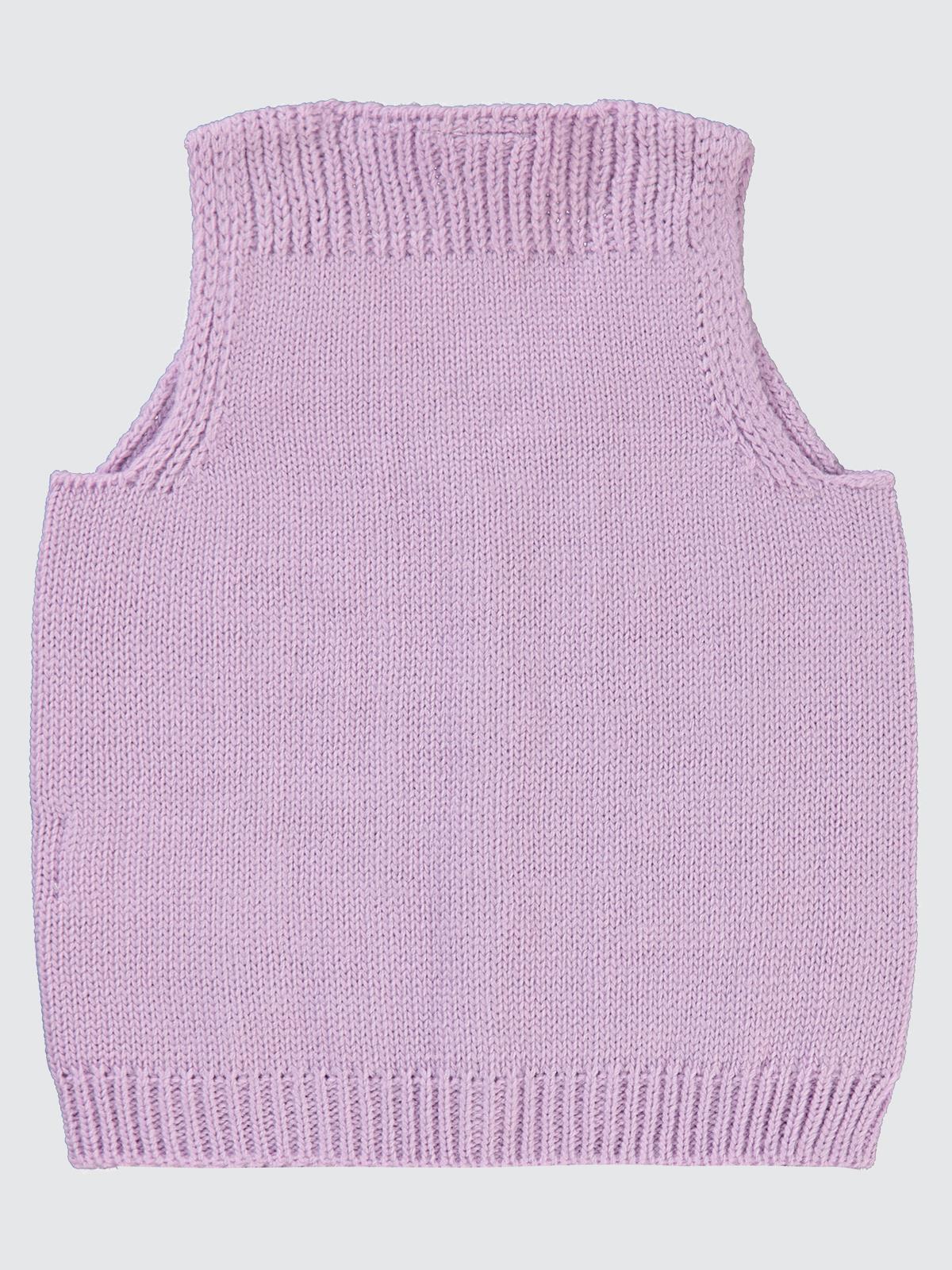 Civil Baby Saç Örgülü 3-18 Ay Yelek - Lila - Image 2