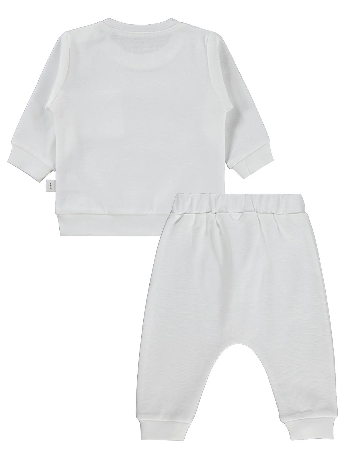 Civil Baby Süs Etiketli 2'Li Takım 6-18 Ay Takım - Ekru - Image 3
