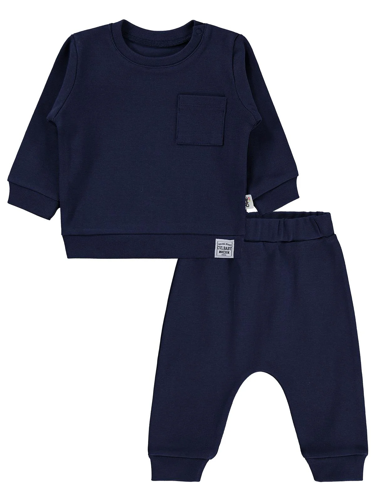 Civil Baby Süs Etiketli 2'Li Takım 6-18 Ay Takım - Lacivert - Image 3