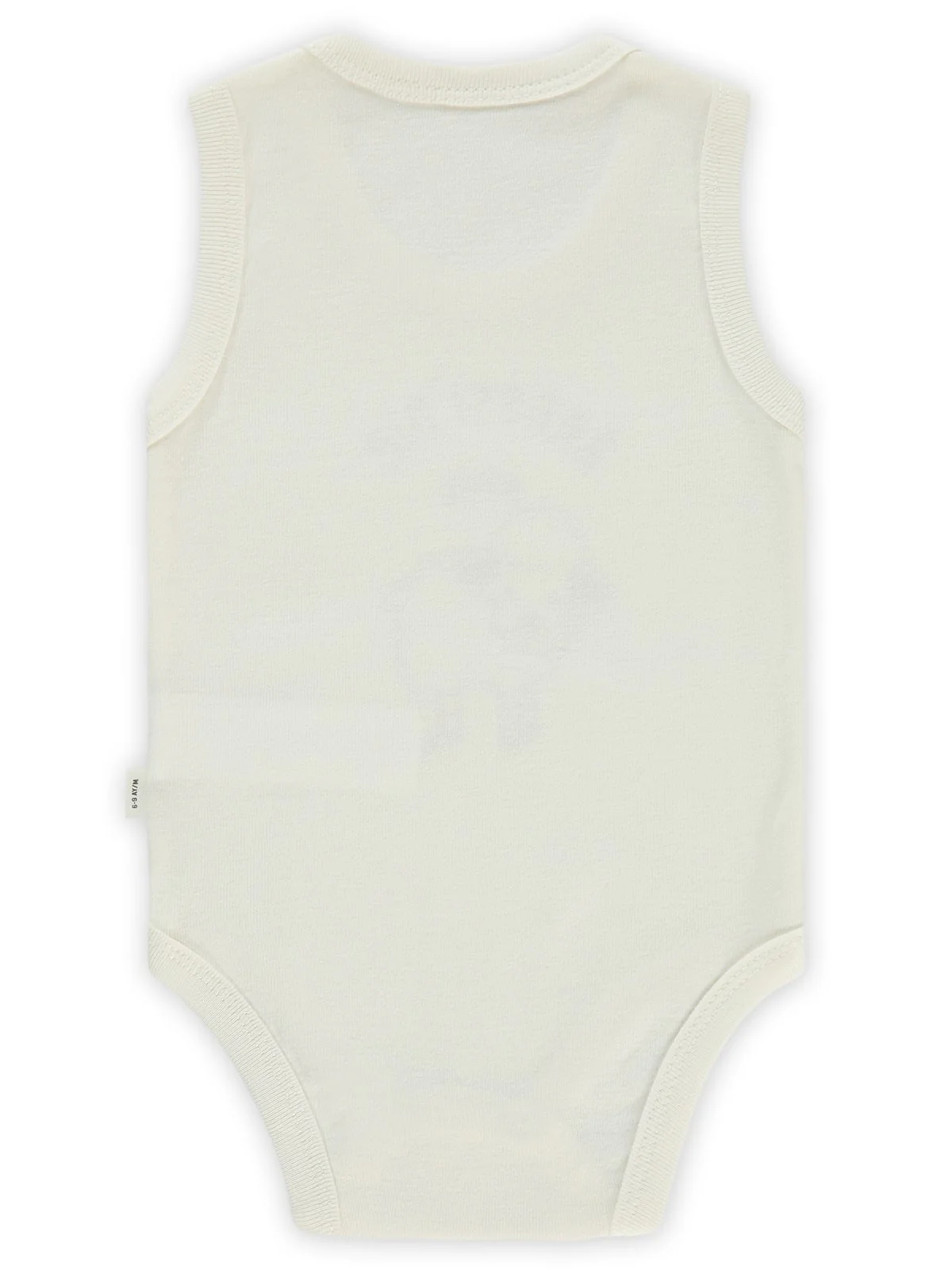Civil Baby Teyzesi'Nin Minik Kuzusu Sfr.Kol1-36 Ay Çıtçıtlı Badi - Ekru - Image 3