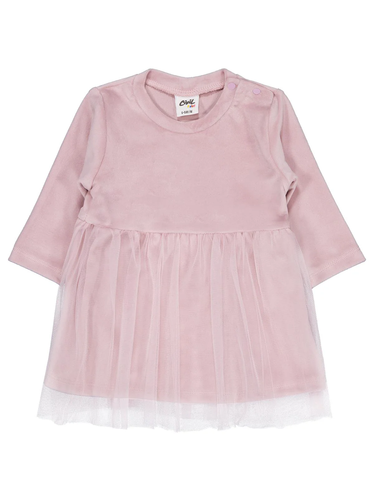 Civil Baby Tüllü 6-18 Ay Jile ve Elbise - Lila