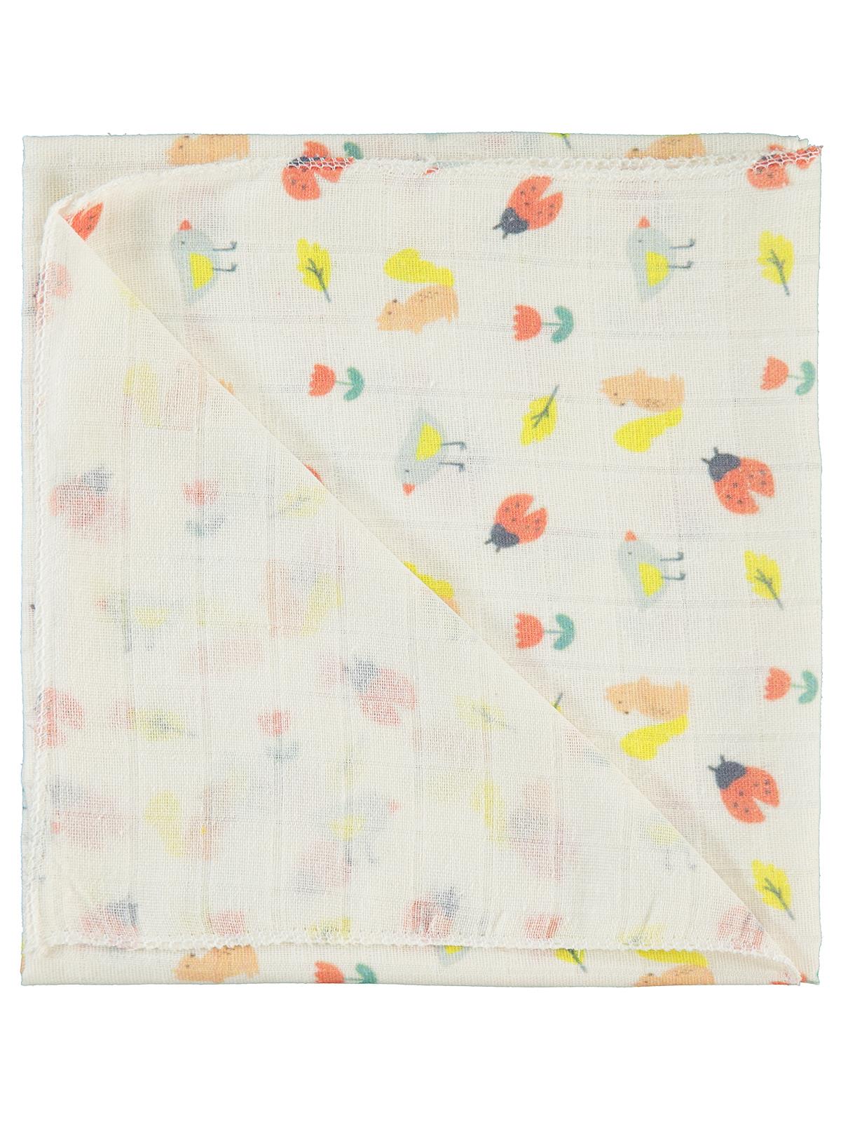 Civil Baby Uğur Böceği Empirme 75X75Cm Battaniye - Ekru