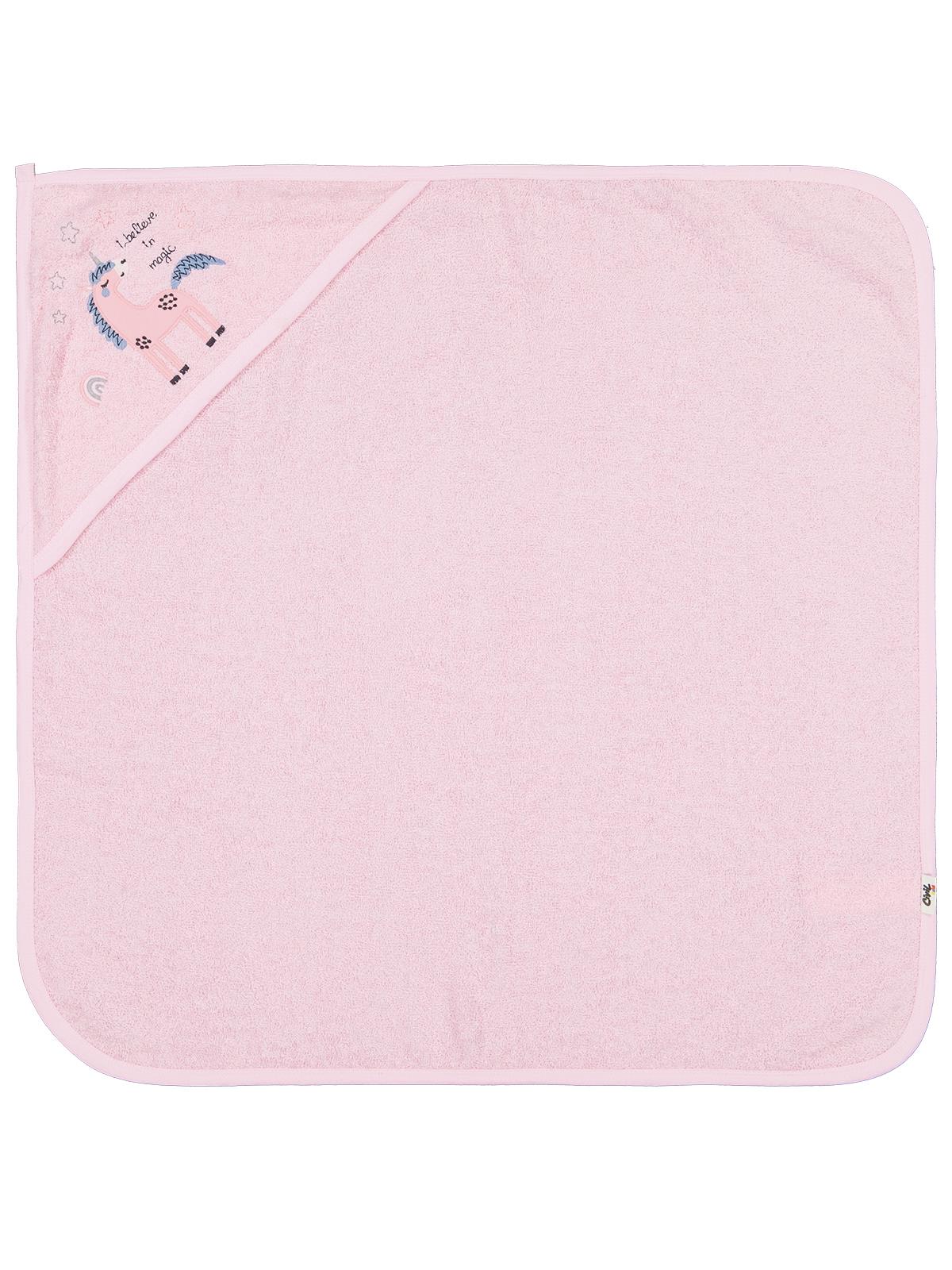 Civil Baby Unicorn Nakışlı Havlu - Pembe - Image 3