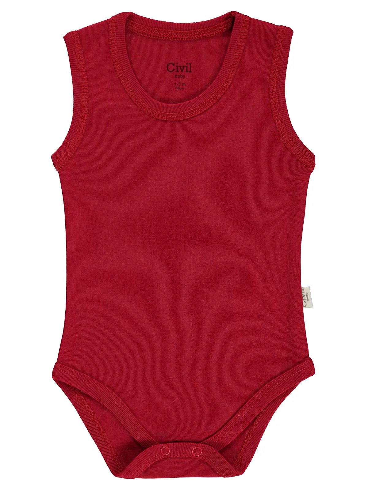 Civil Baby Yelken Empirmeli 5 Li 0-36 Ay Çıtçıtlı Badi - Mavi - Image 2
