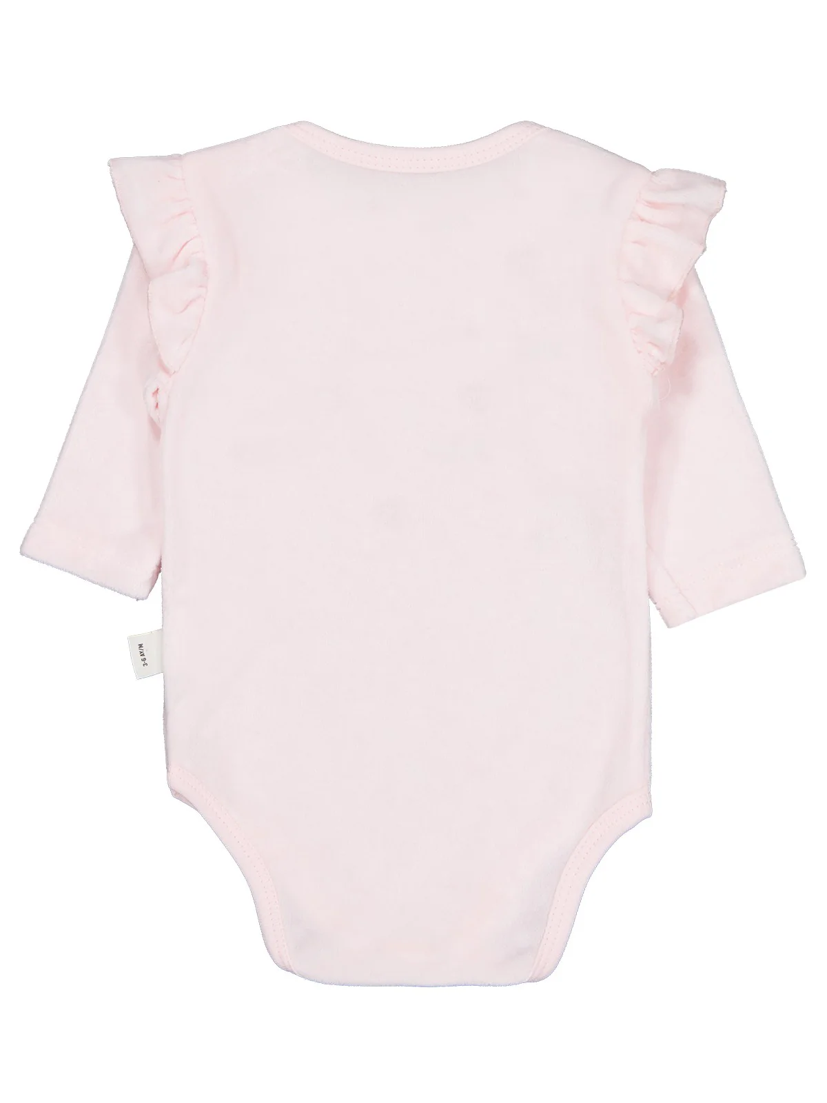Civil Baby Yıldız Nakışlı 1-18 Ay Çıtçıtlı Badi - Pembe - Image 2