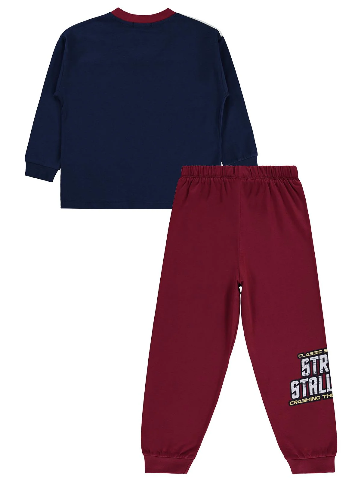 Civil Boys Araba Baskılı 6-9 Yaş Pijama Takımı - Lacivert - Image 4