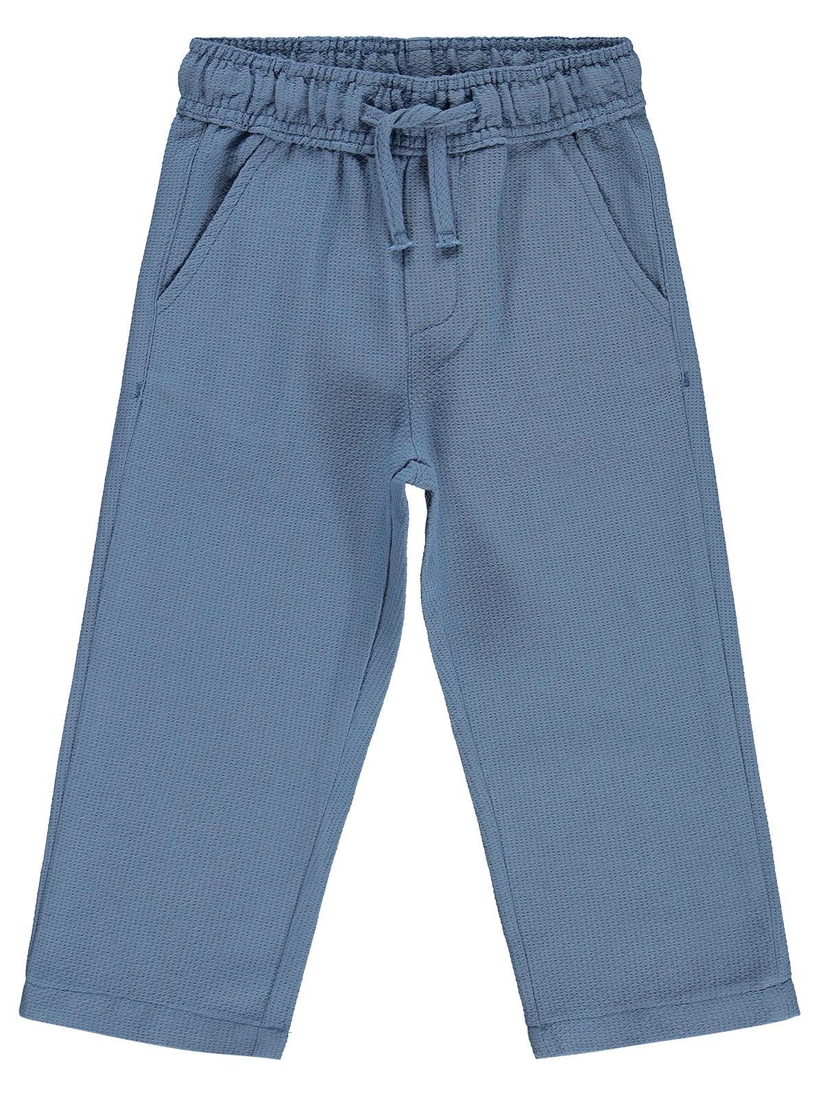 Civil Boys Armürlü Chino 2-5 Yaş Pantolon - Mavi - Image 3