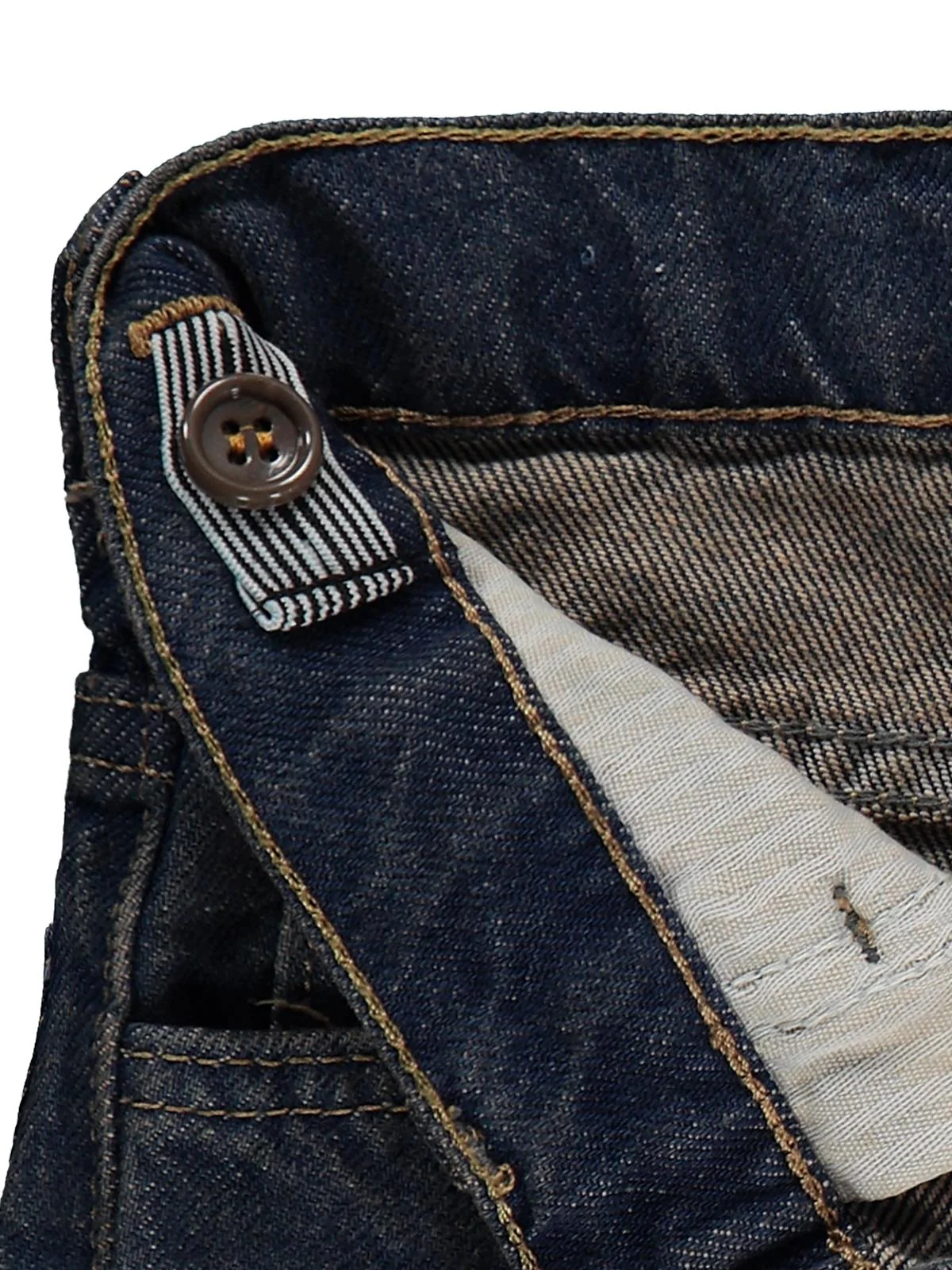 Civil Boys Baggy Kalıp 2-5 Yaş Pantolon Kot - Turuncu - Image 2