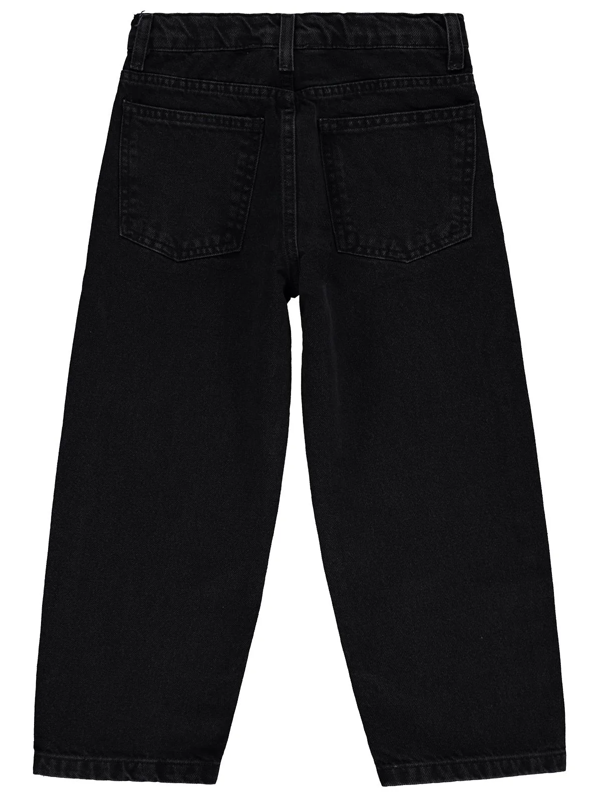 Civil Boys Baggy Kalıp 6-9 Yaş Pantolon Kot - Siyah - Image 2