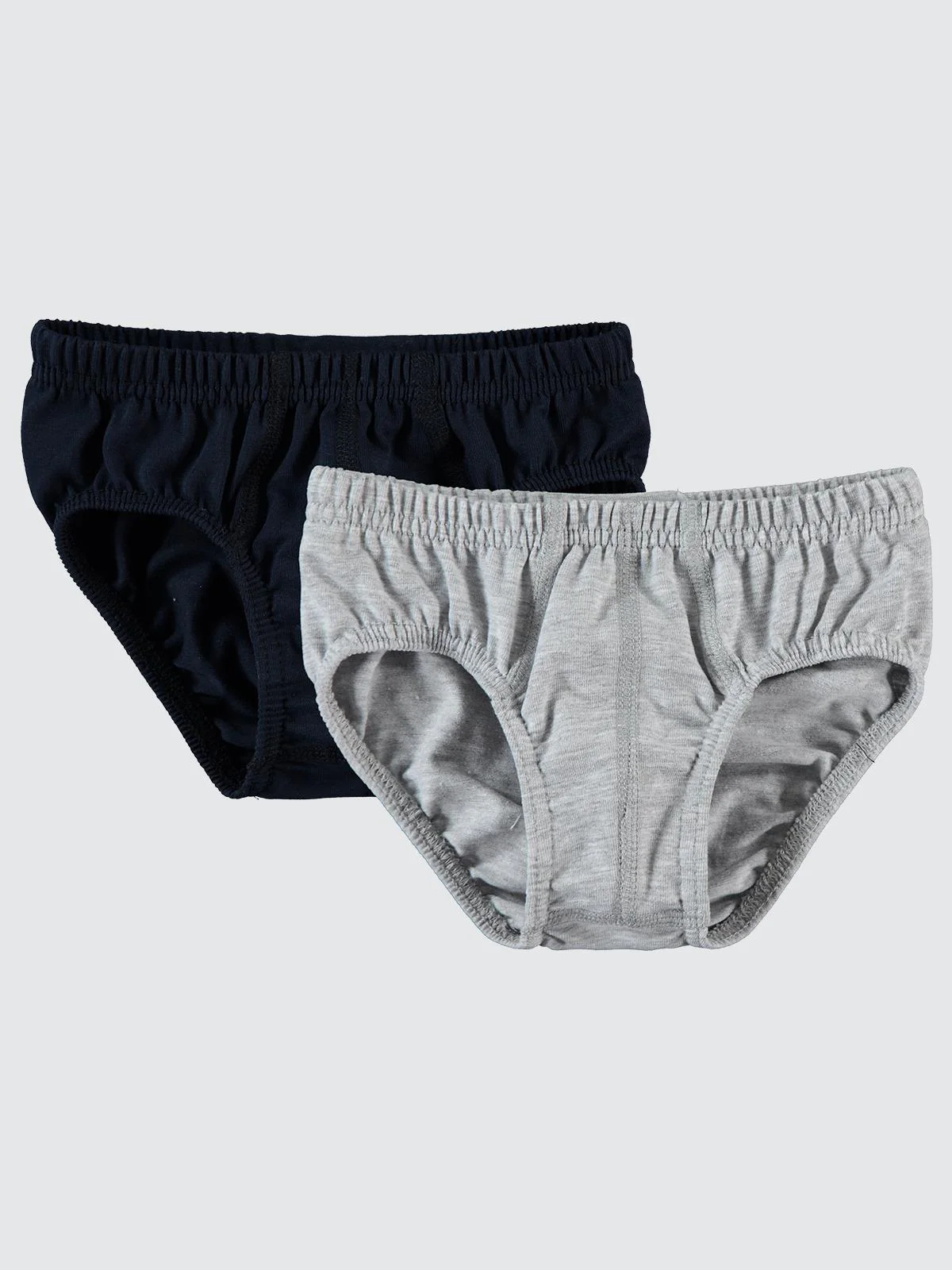 Civil Boys Basic 2-10 Yaş 2'li Külot Set - Gri - Image 3