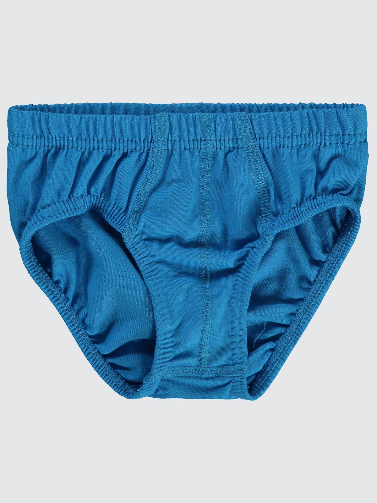 Civil Boys  Basic 2-10 Yaş 2'li Külot Set - Mavi - Image 15