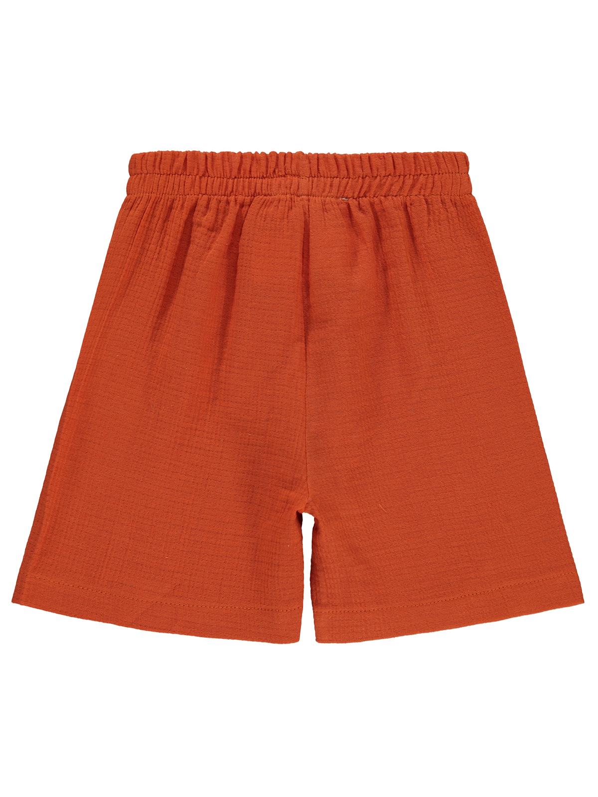 Civil Boys Basic 2-5 Yaş Şort - Turuncu - Image 2