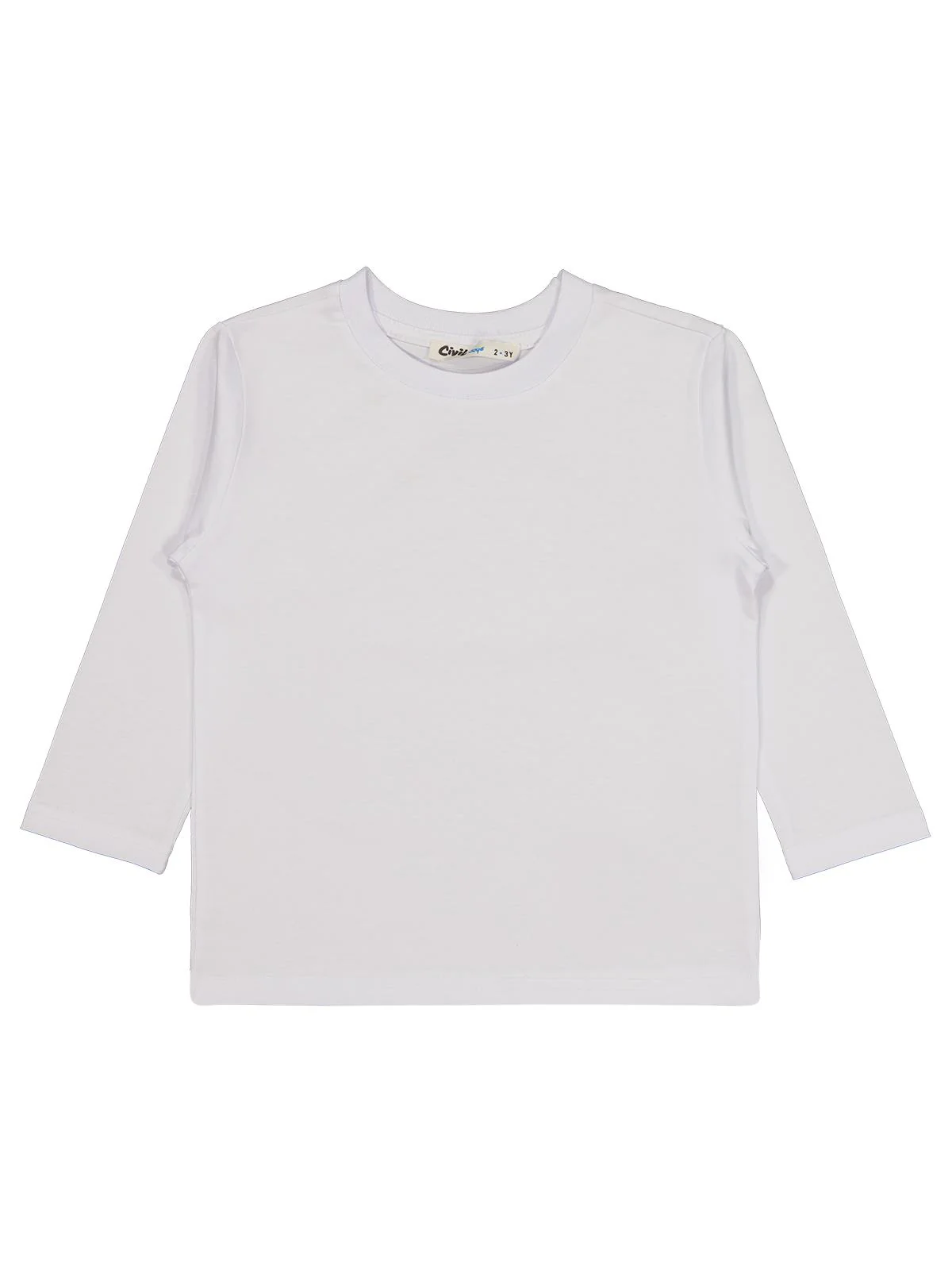 Civil Boys Basic 2-5 Yaş Sweatshirt - Beyaz - Image 2