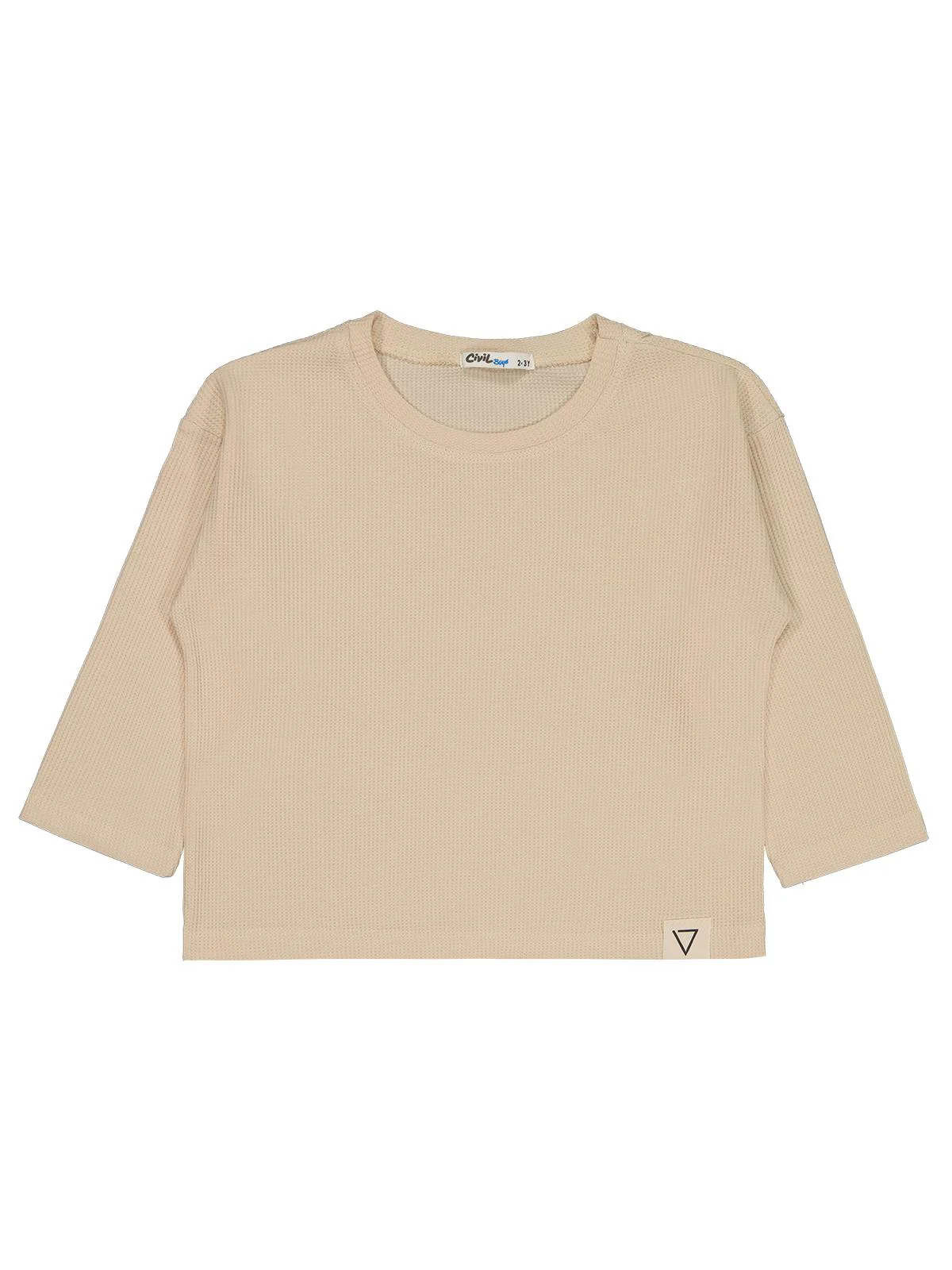 Civil Boys Basic 2-5 Yaş Sweatshirt - Fil Dişi