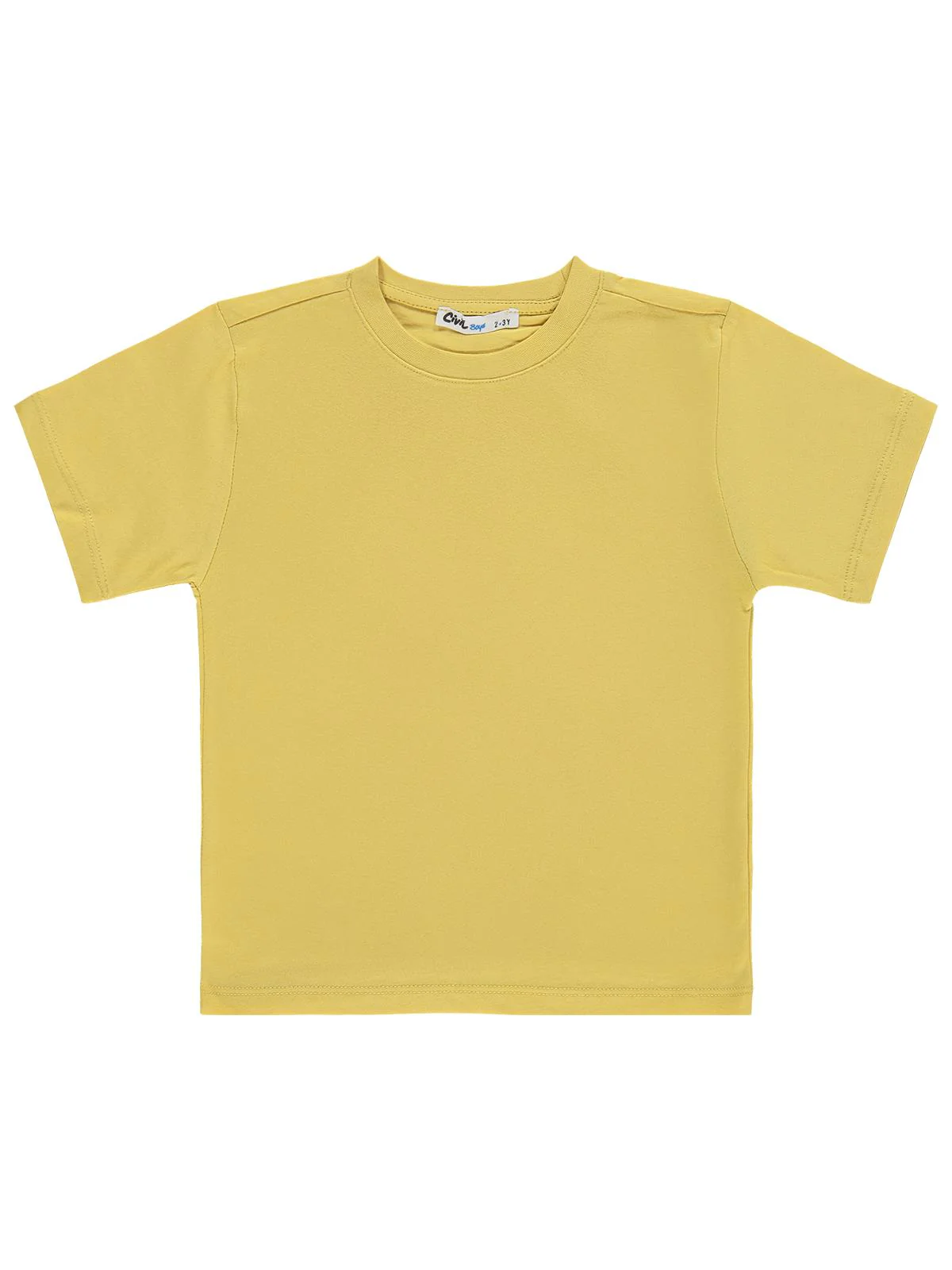 Civil Boys Basic 2-5 Yaş Tişört - Sarı