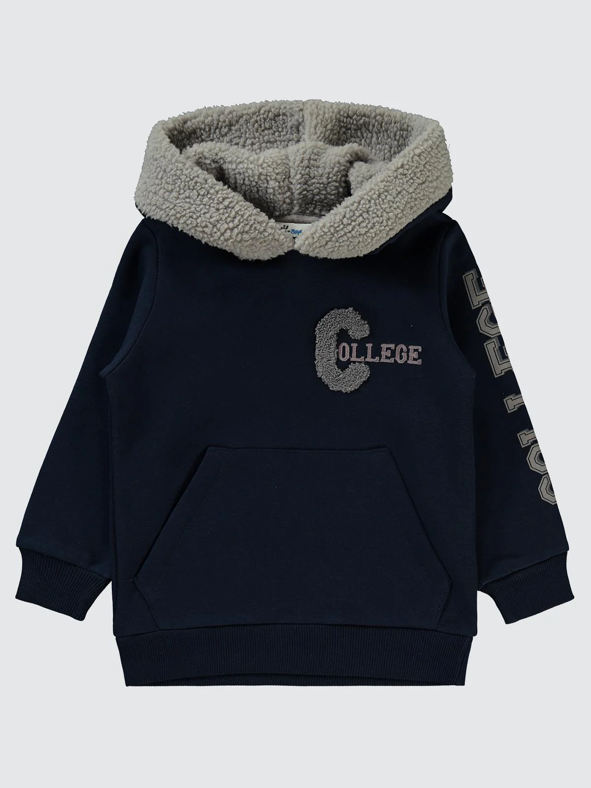 Civil Boys C Nakışlı College Baskılı 2-5 Yaş Sweatshirt - Lacivert