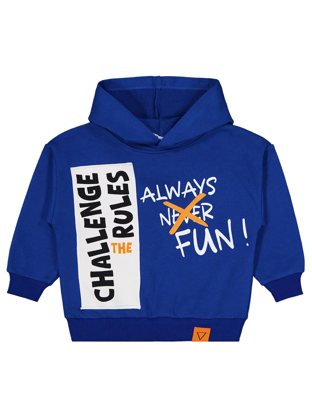 Civil Boys Cehallenge Baskılı 2-5 Yaş Sweatshirt - Mavi - Image 3