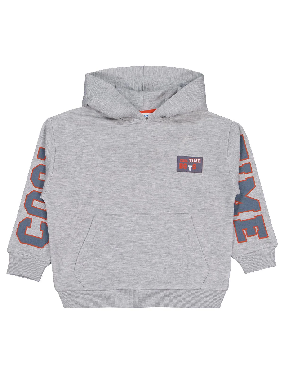 Civil Boys Cool Team Baskılı 6-9 Yaş Sweatshirt - Gri