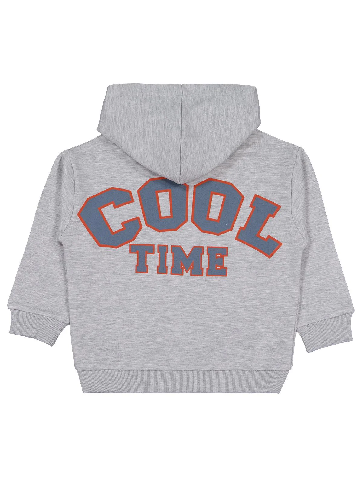 Civil Boys Cool Team Baskılı 6-9 Yaş Sweatshirt - Gri - Image 3