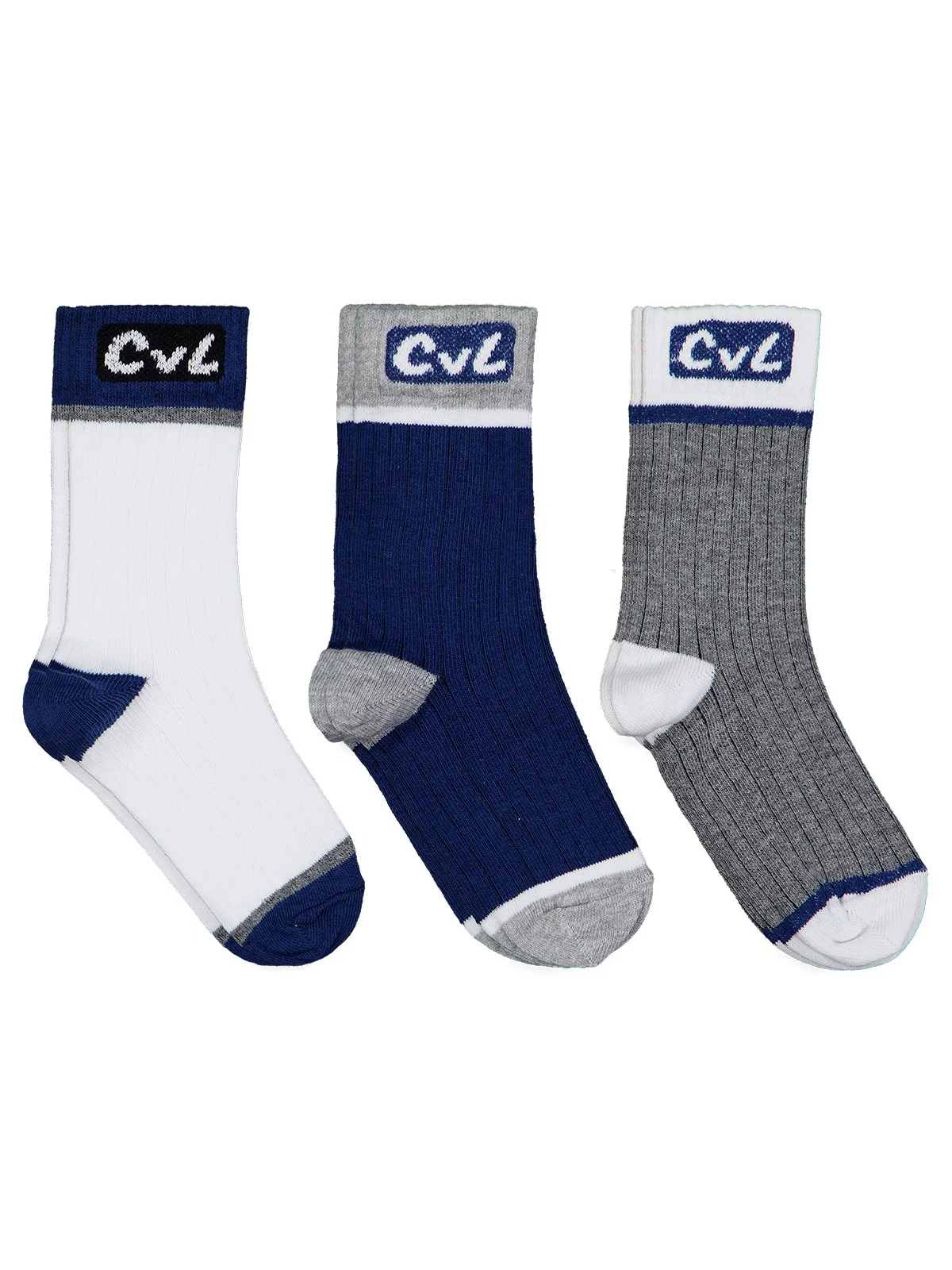 Civil Boys Derbili CVL 3'lü 2-12 Yaş Erkek Soket Çorap