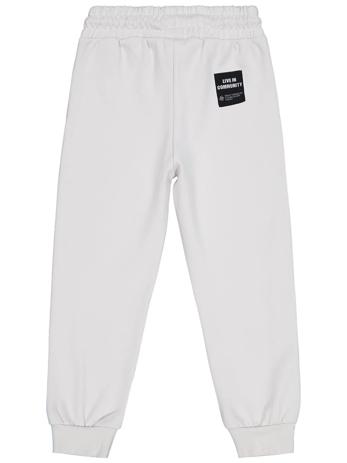 Civil Boys Etiketli - Micro Garnili 6-9 Yaş Eşofman Altı - Gri - Image 2