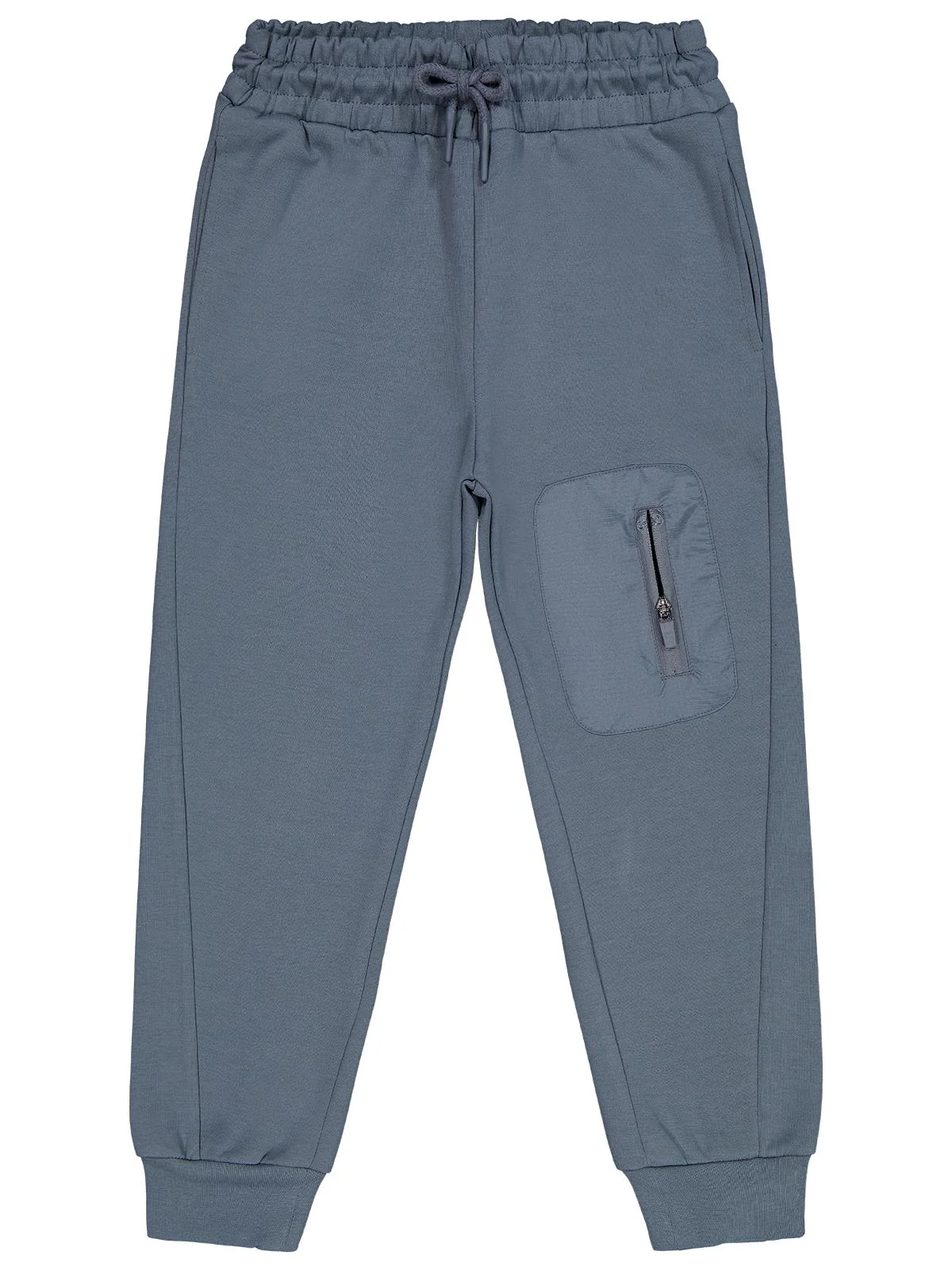 Civil Boys Etiketli - Micro Garnili 6-9 Yaş Eşofman Altı - Gri - Image 3