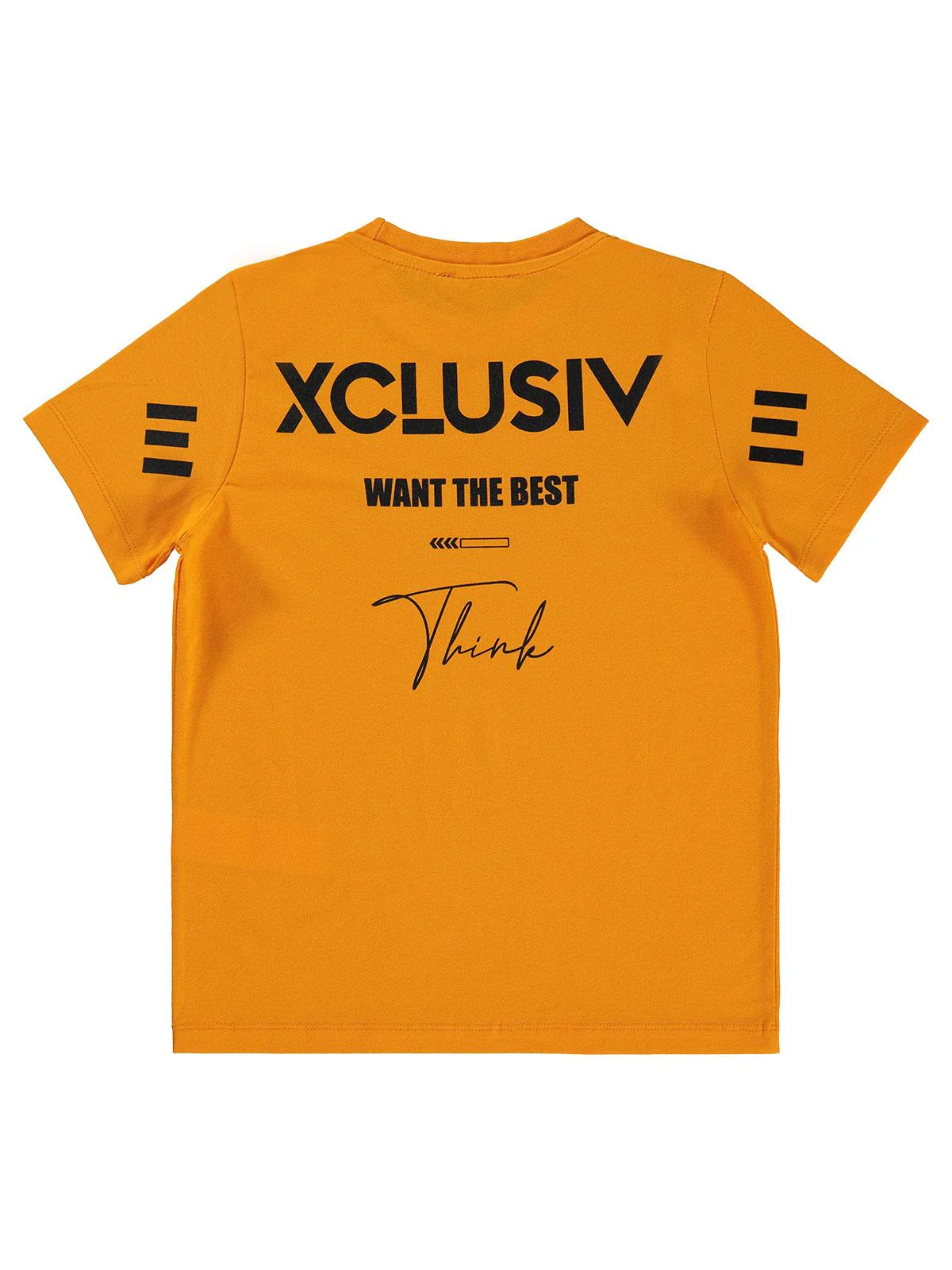 Civil Boys Exclusıve Baskılı 10-13 Yaş Tişört - Turuncu - Image 2