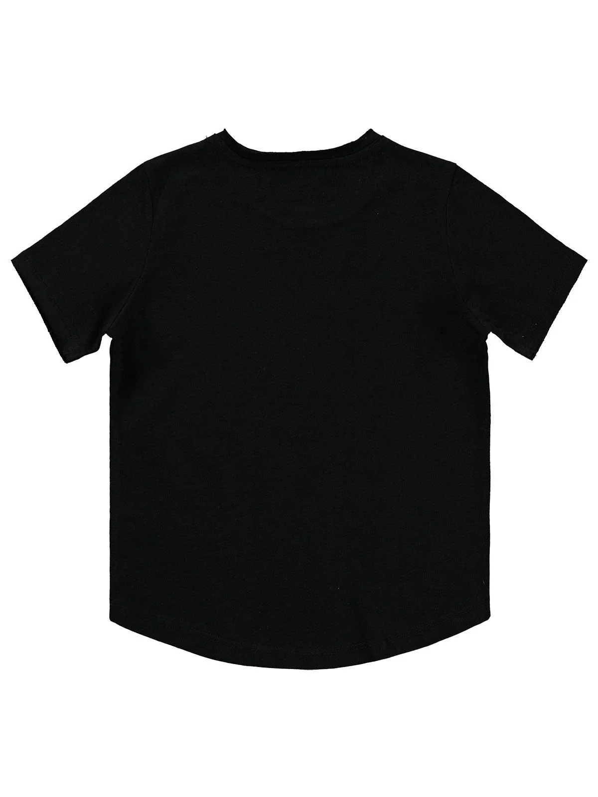 Civil Boys Flamlı Yelkenli Nakışlı 10-13 Yaş Tişört - Siyah - Image 2