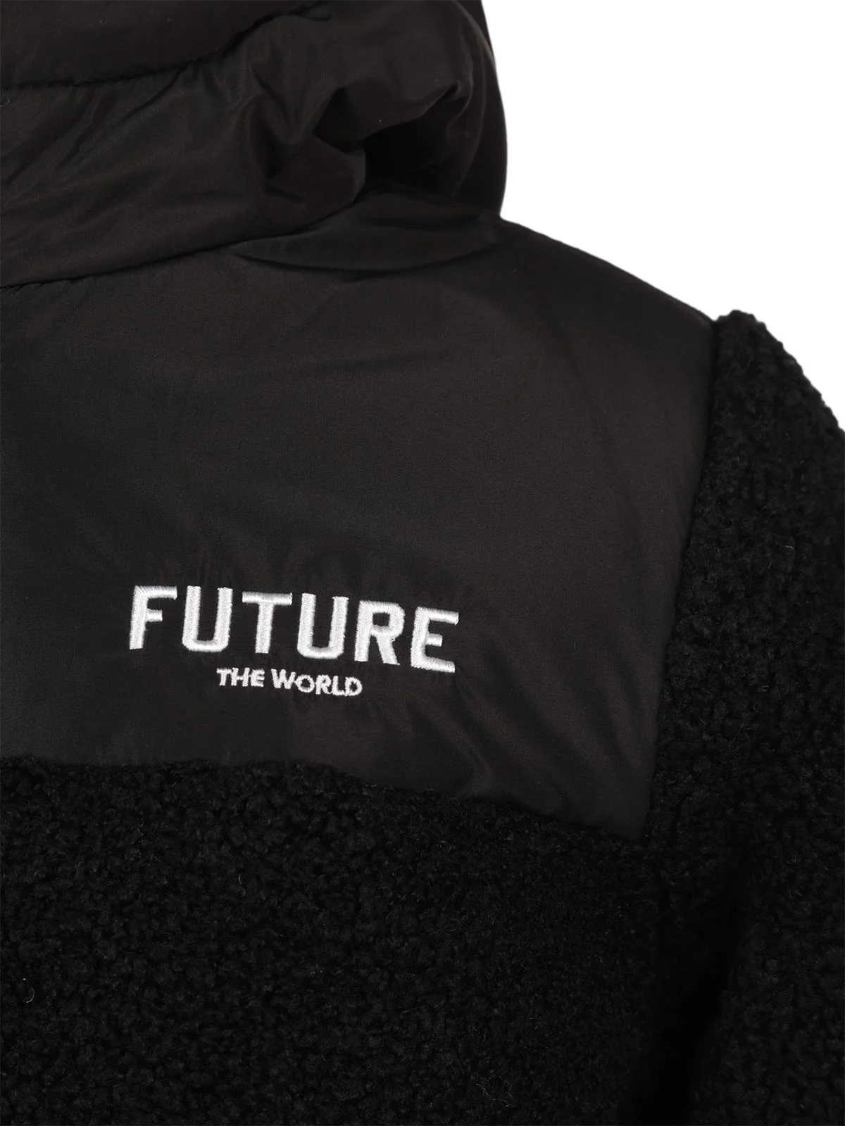 Civil Boys Future Baskılı Kapşonlu 10-13 Yaş Mont - Siyah - Image 5