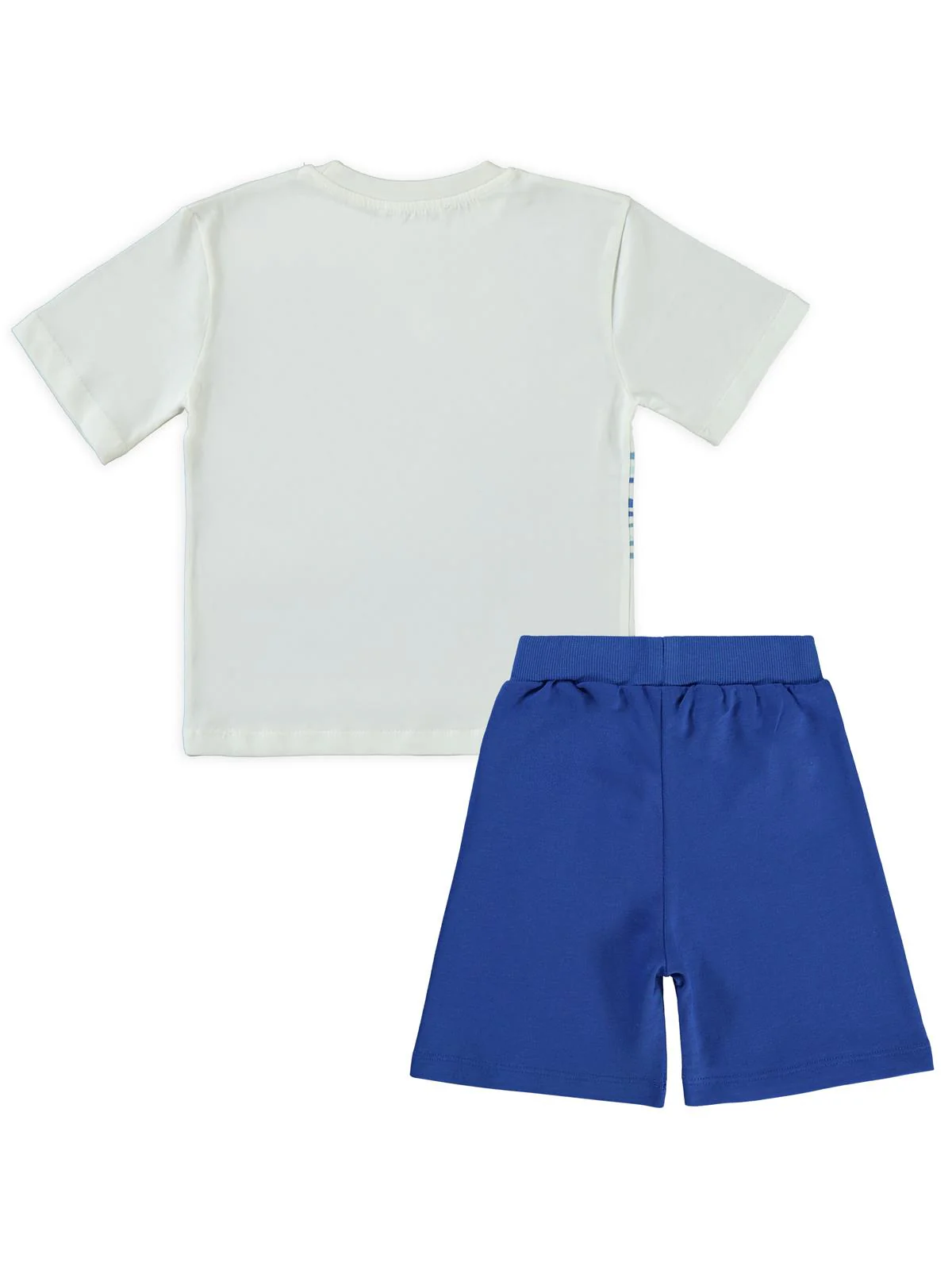 Civil Boys Holiday Baskılı 2-5 Yaş Takım - Mavi - Image 3